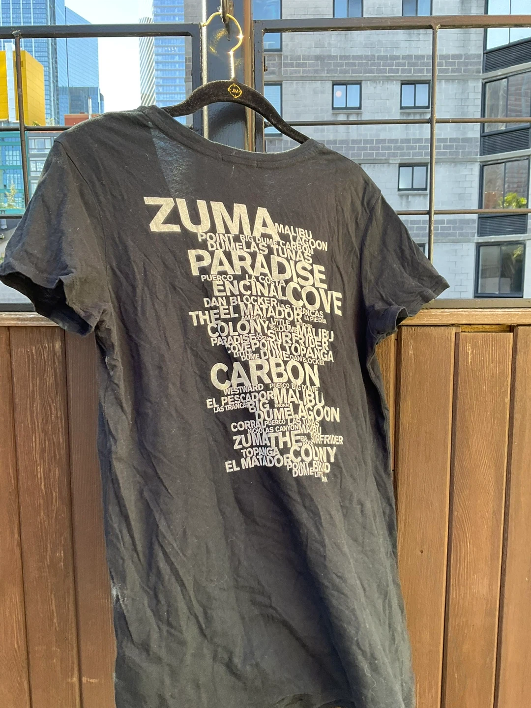 Splendid Black Zuma Graphic T-Shirt - Large - photo 5