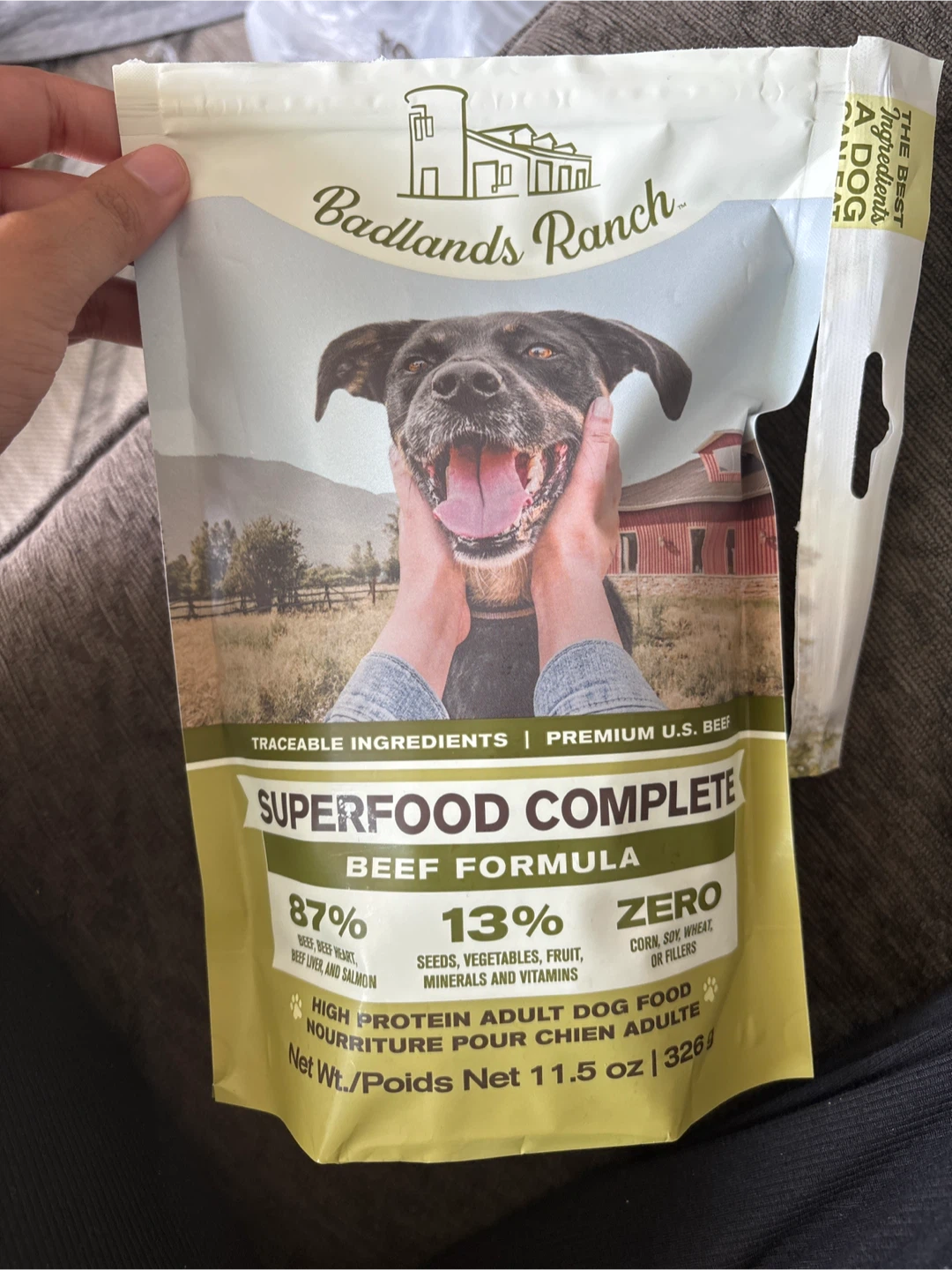 Badlands Ranch Superfood Complete Beef Formula Dog Food