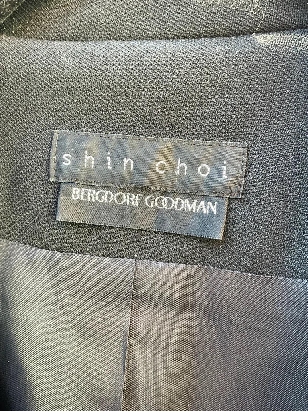 Shin Choi Bergdorf Goodman Black Blazer image indicator(2)