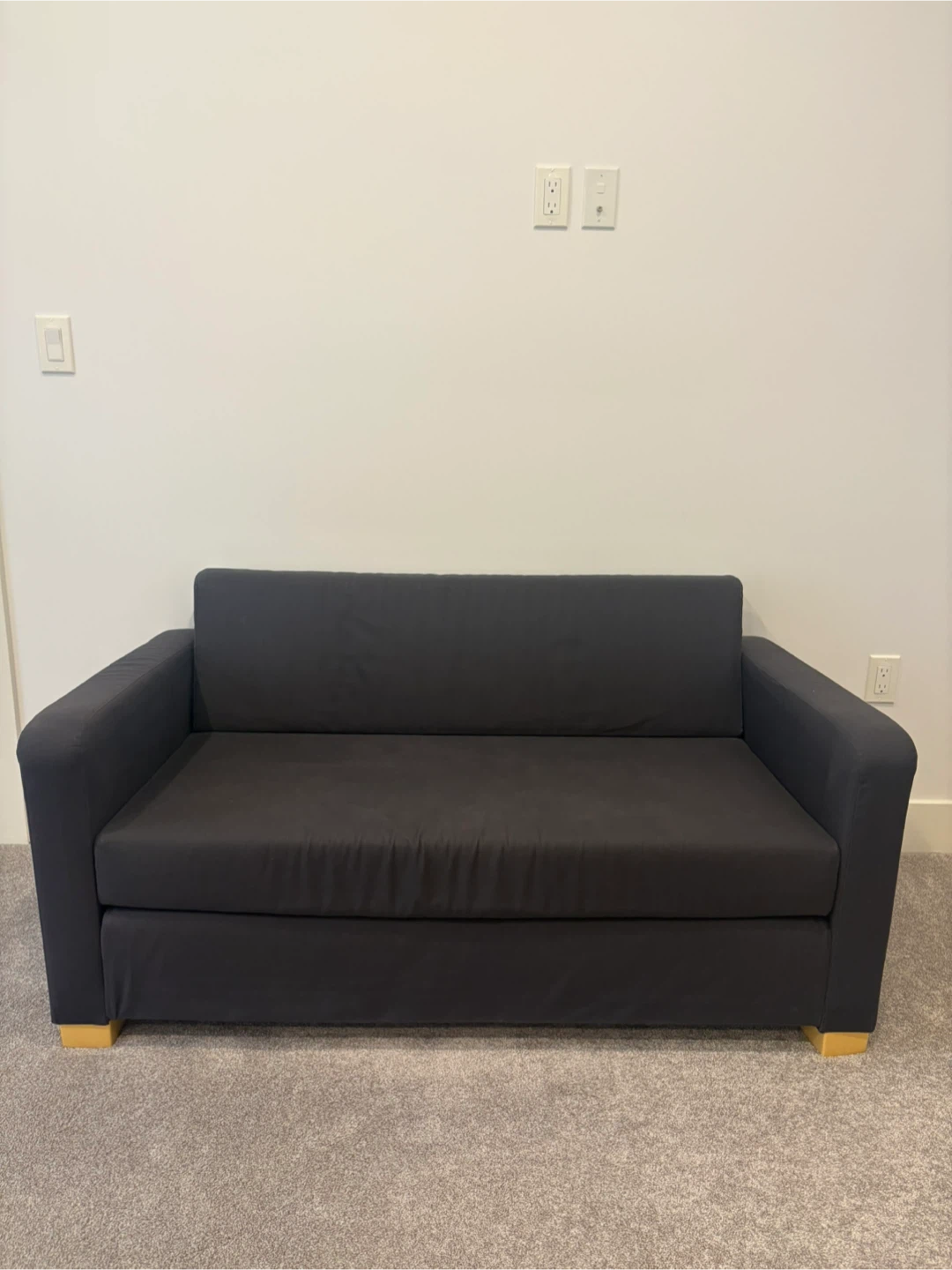 IKEA Sleeper Sofa - Black