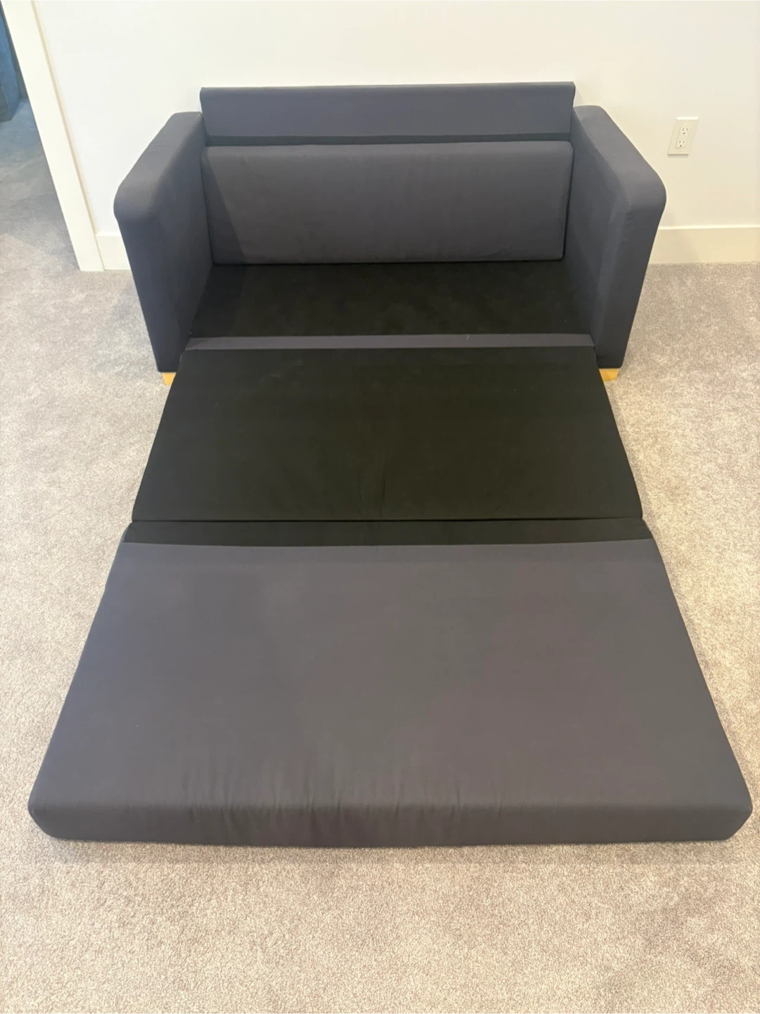 IKEA Sleeper Sofa - Black - photo 2