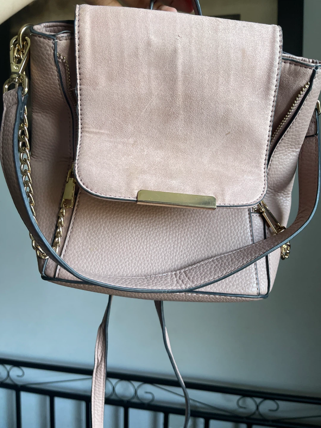 Light Pink Backpack Purse - photo 2