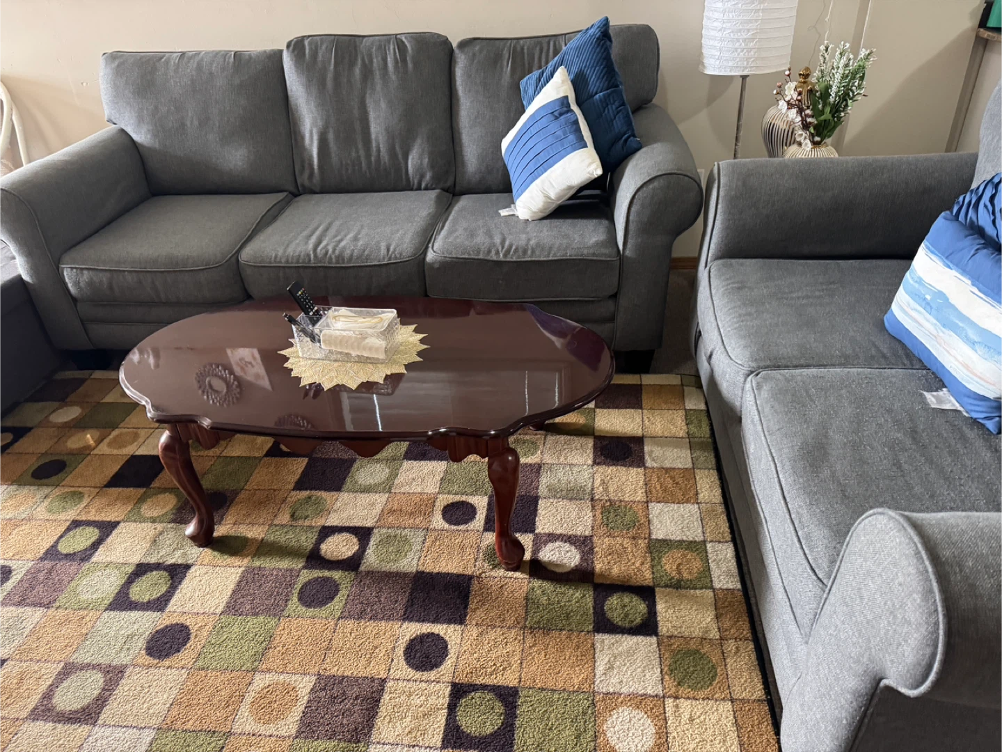 Grey Sofa and Loveseat Set - photo 3