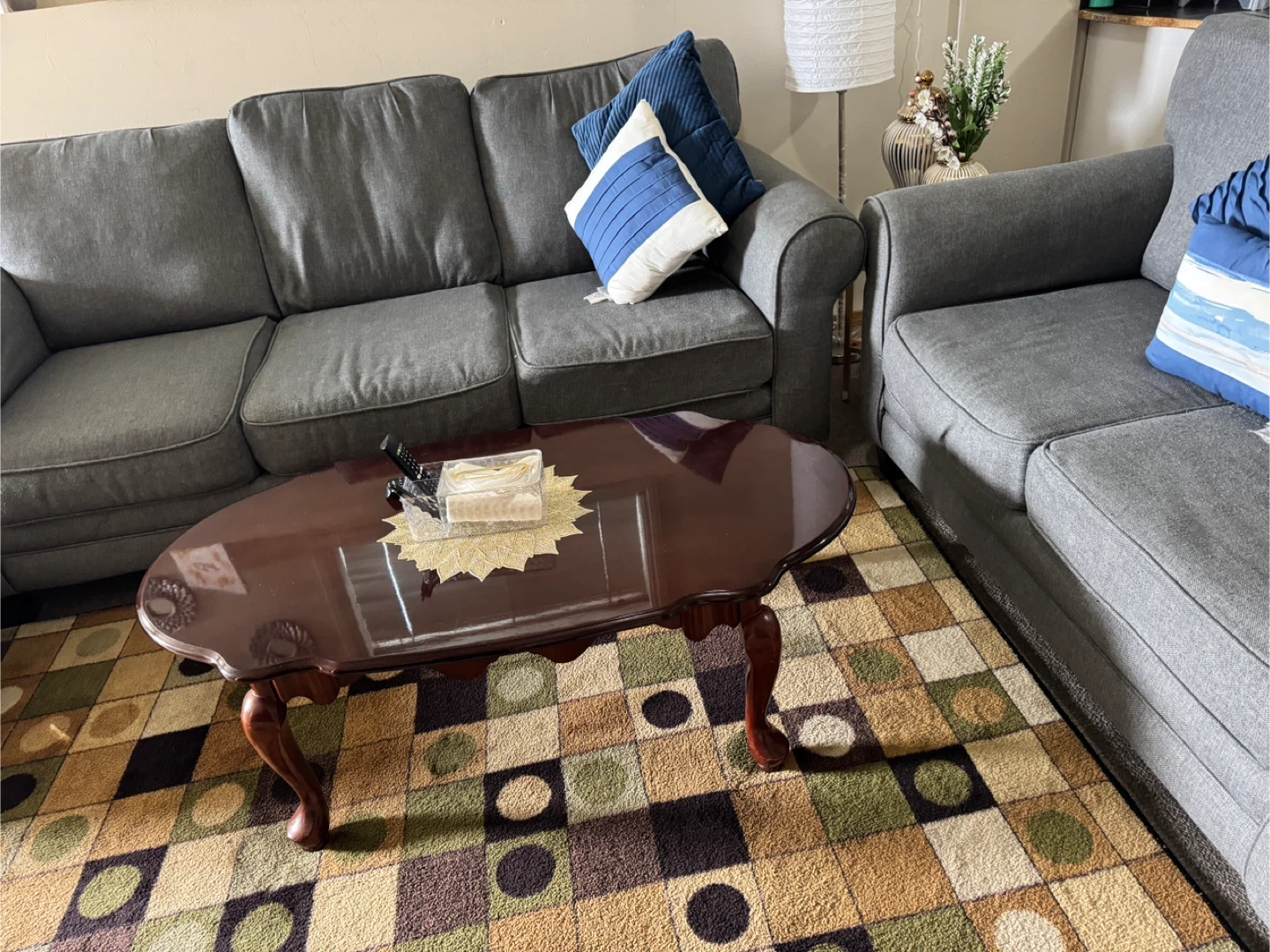 Grey Sofa and Loveseat Set - photo 5