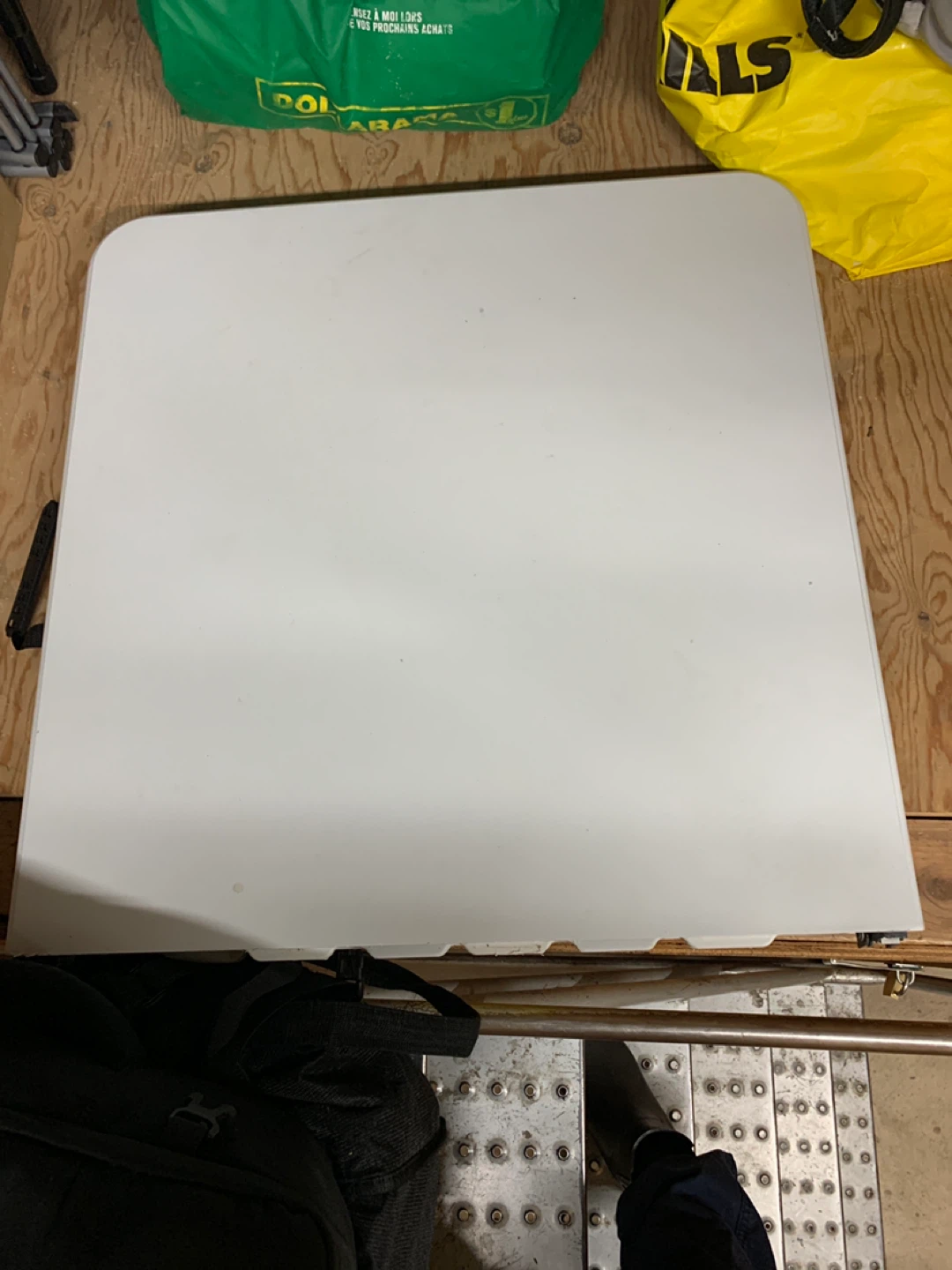 Folding Table - White - photo 2