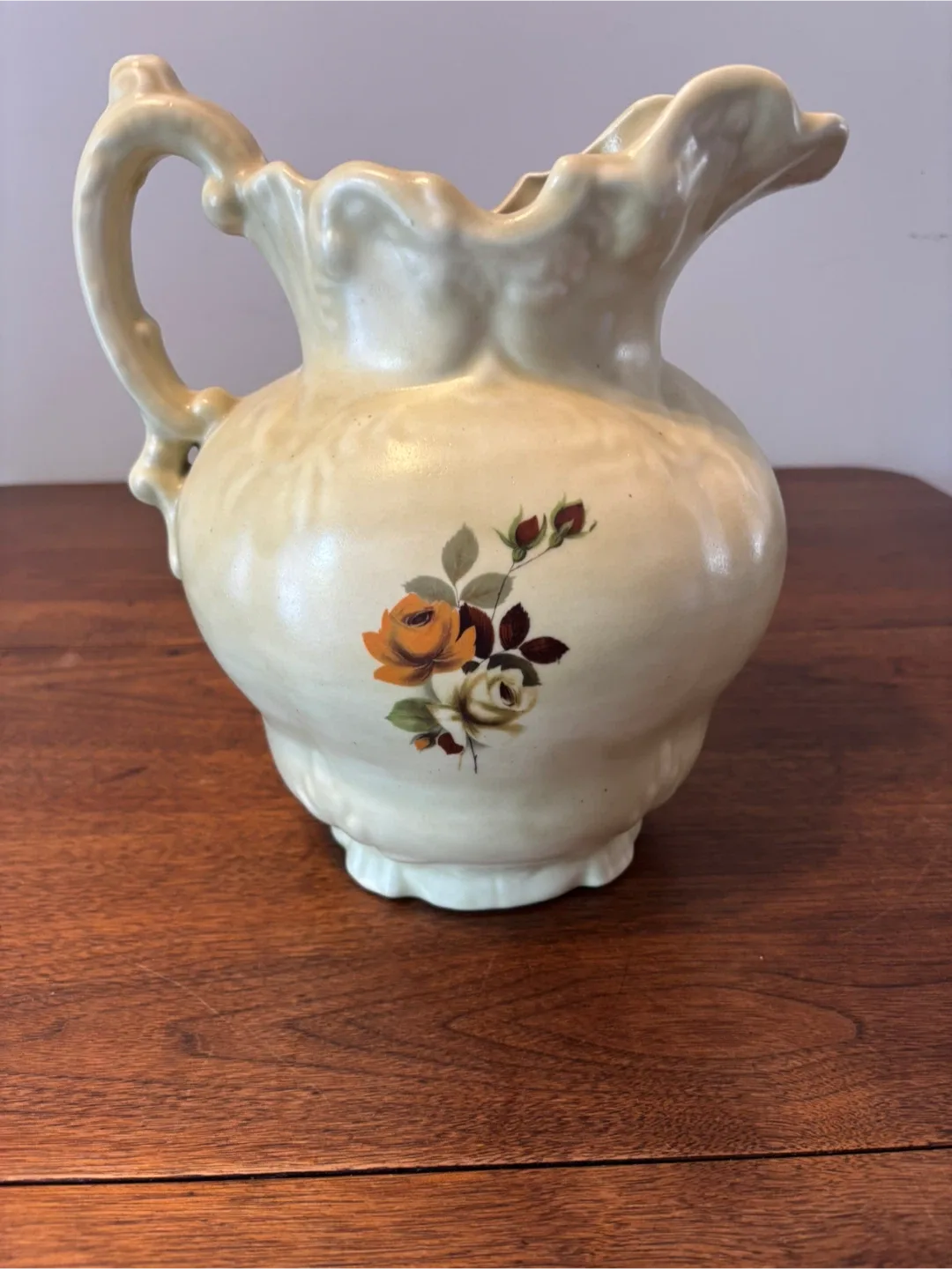 Vintage Floral Cream Pitcher image indicator(5)