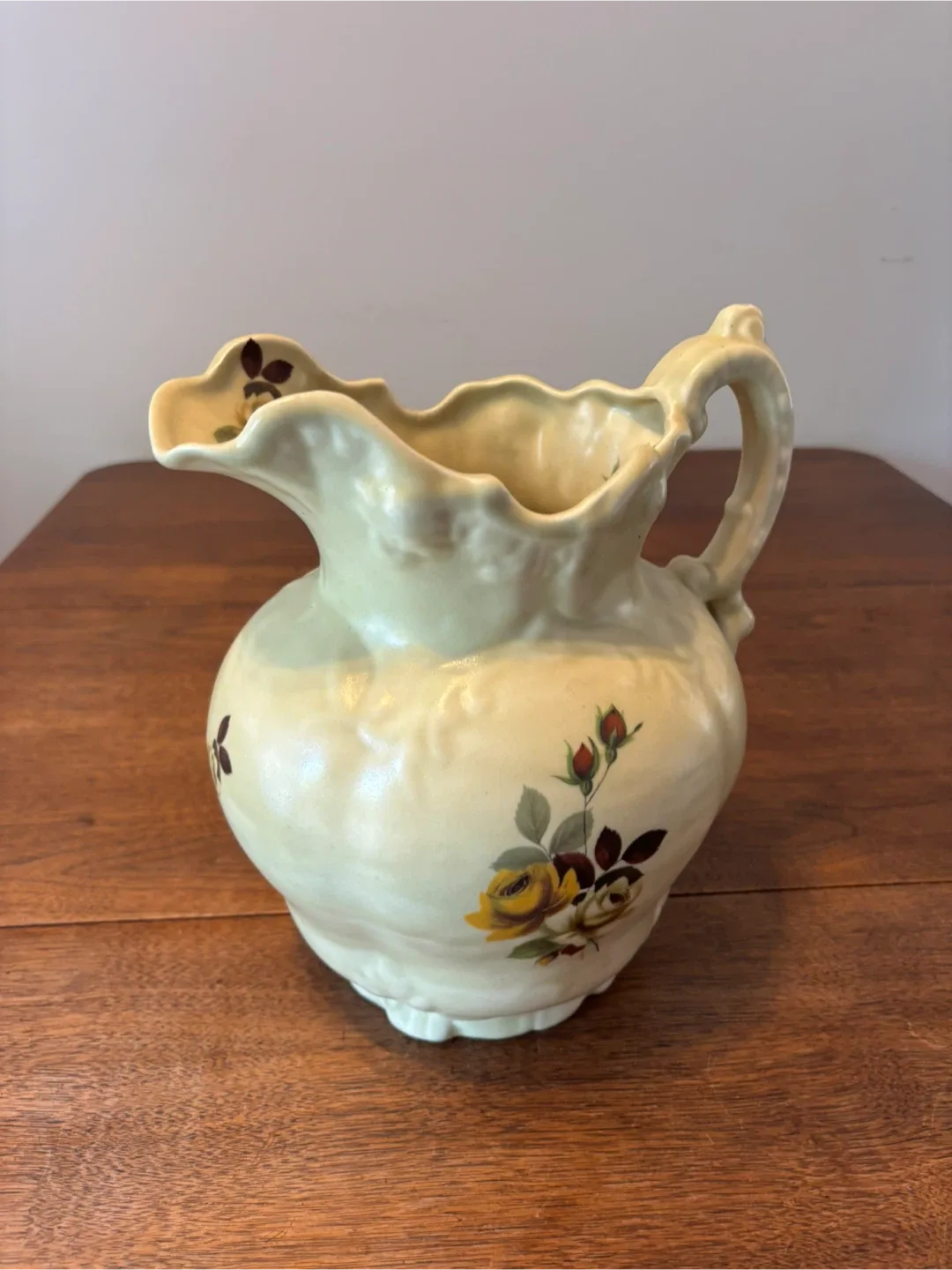 Vintage Floral Cream Pitcher image indicator(9)