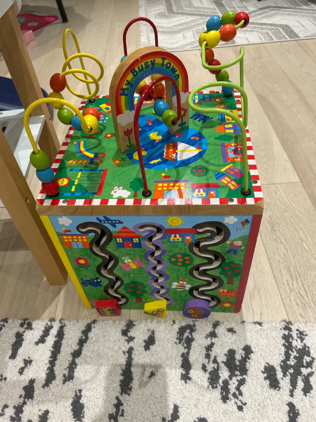 My Busy Town Wooden Activity Cube thumbnail