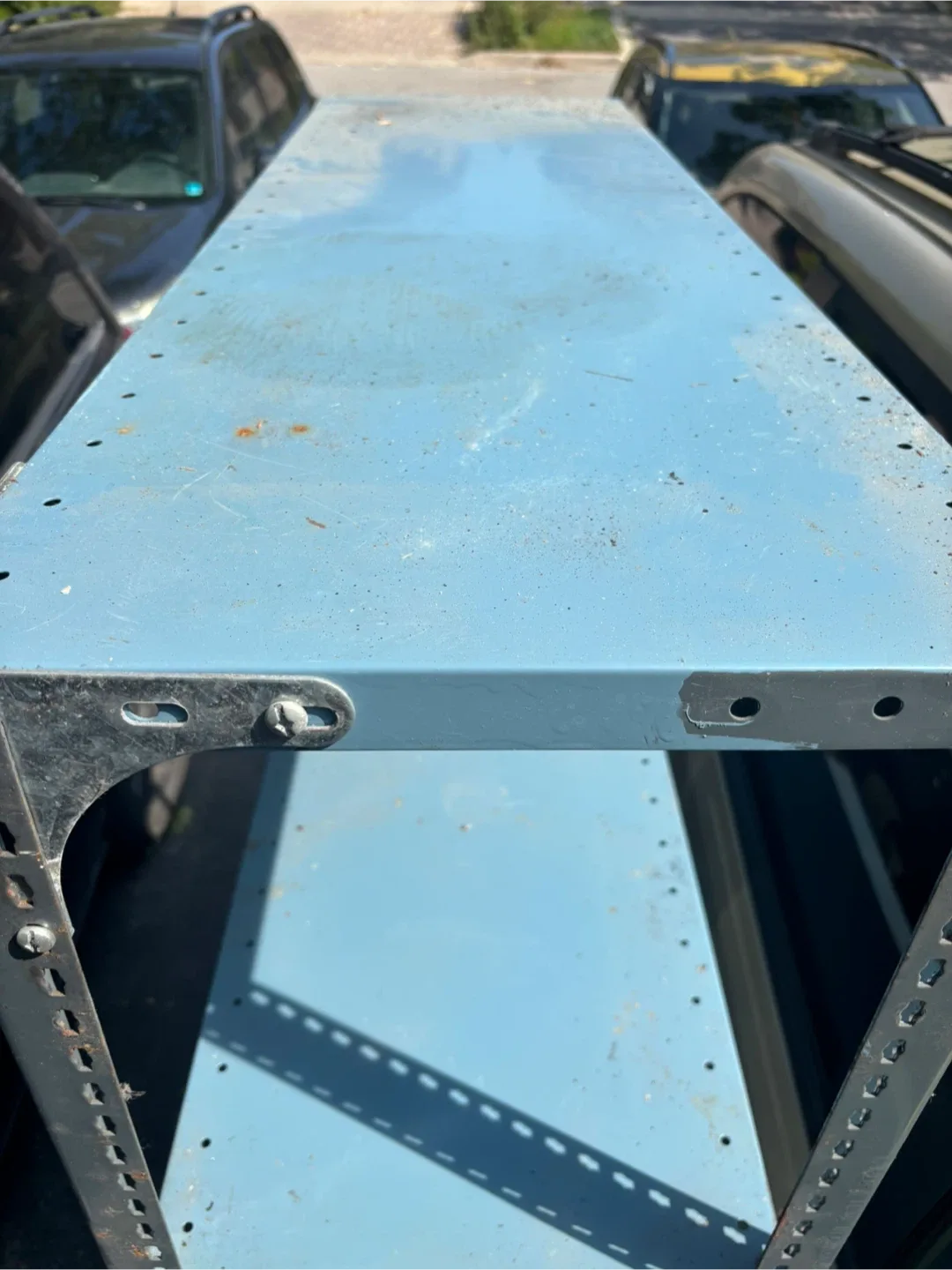 Metal Shelving Unit - Blue image indicator(6)