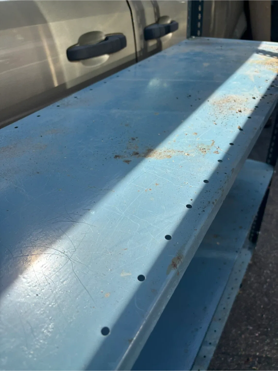 Metal Shelving Unit - Blue image indicator(7)