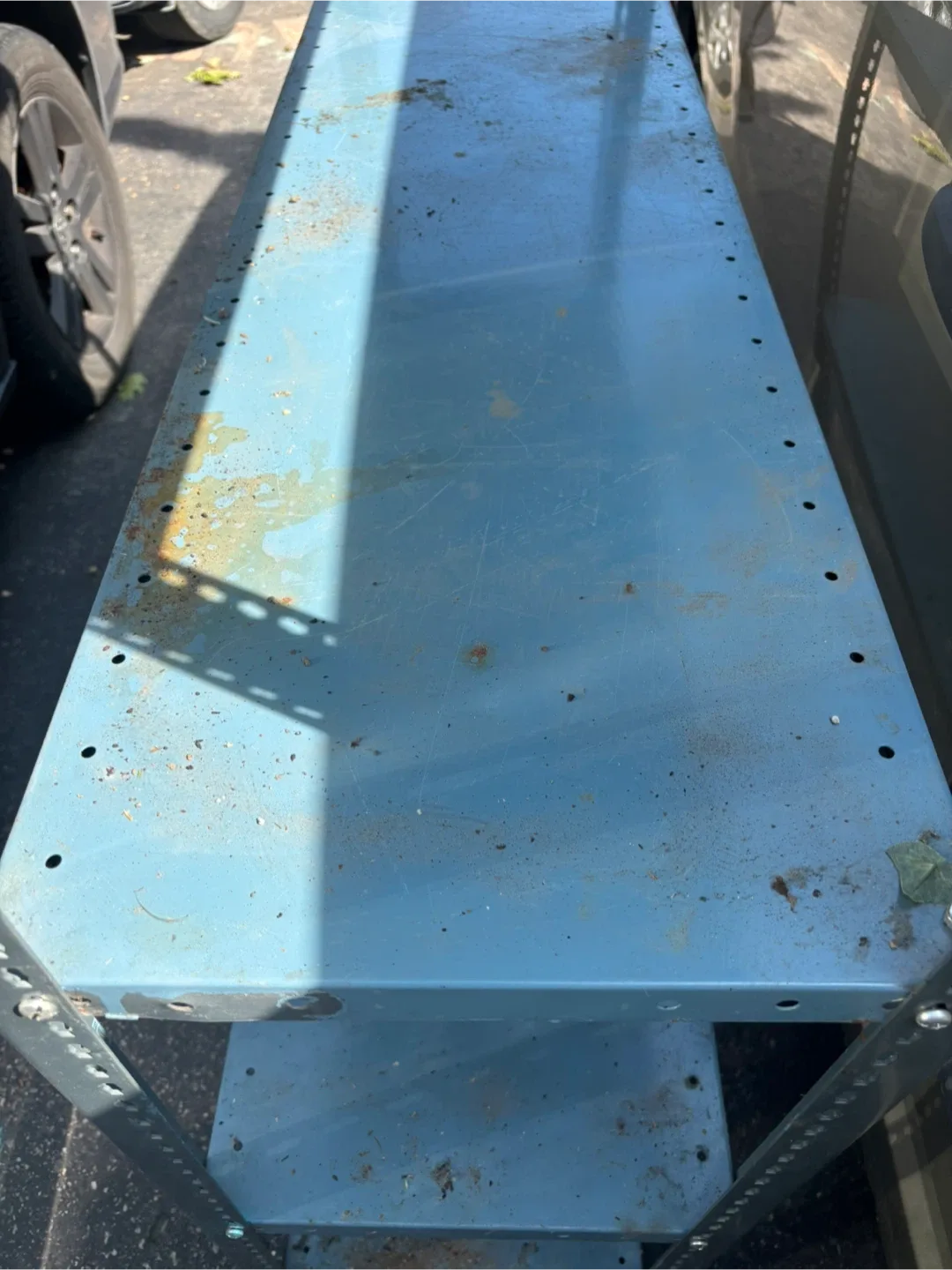 Metal Shelving Unit - Blue image indicator(8)