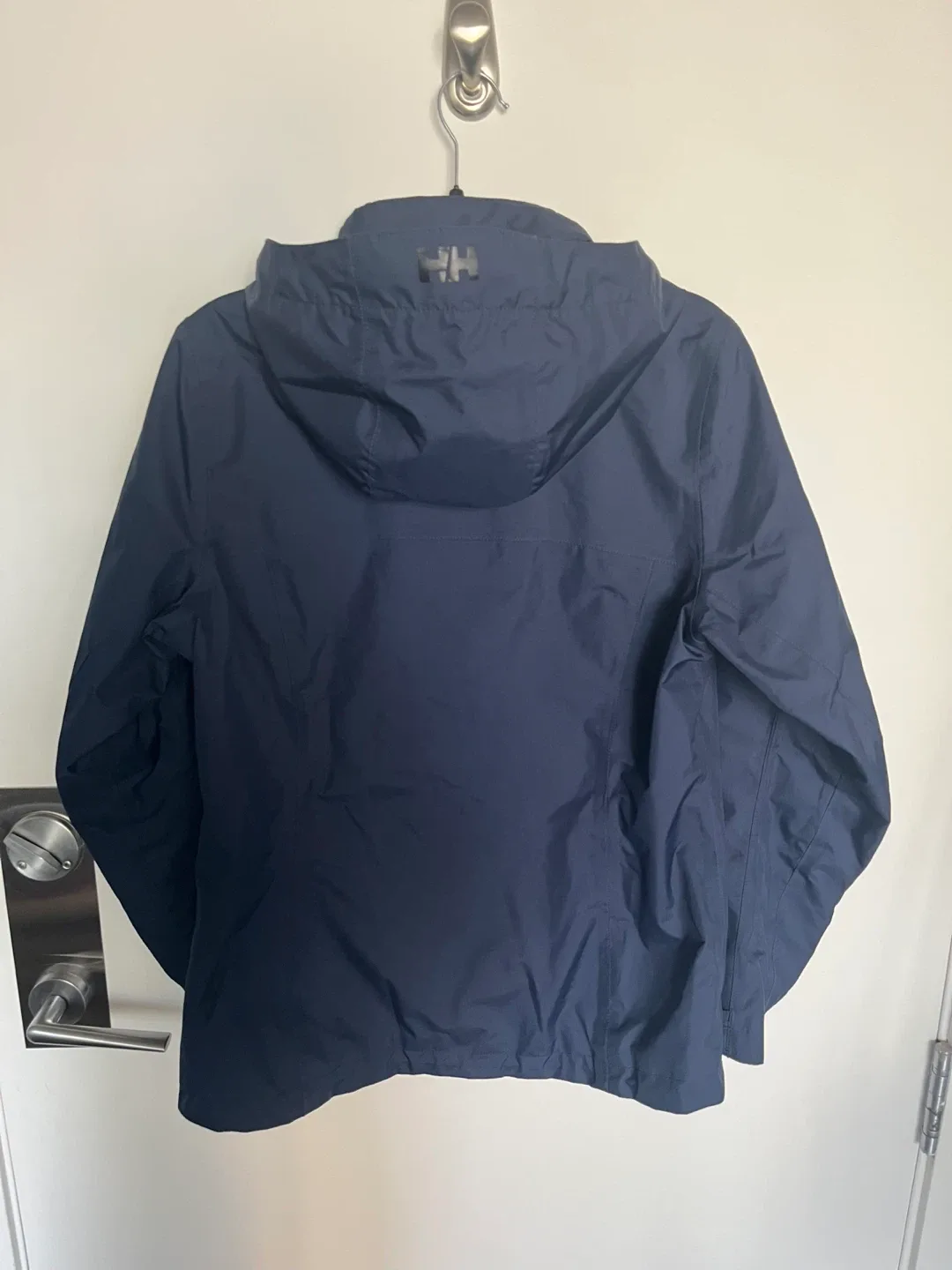 Helly Hansen Hooded Midlayer Rain Jacket - Size M, Blue image indicator(3)