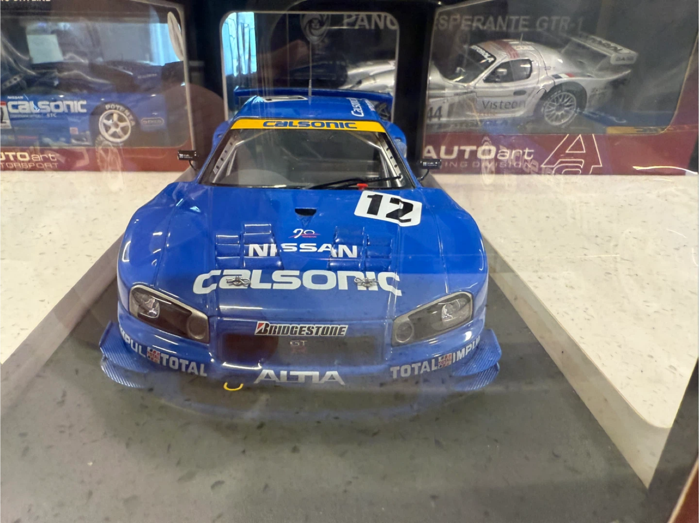 AUTOart 2003 JGTC Nissan Skyline GT-R Calsonic - photo 3