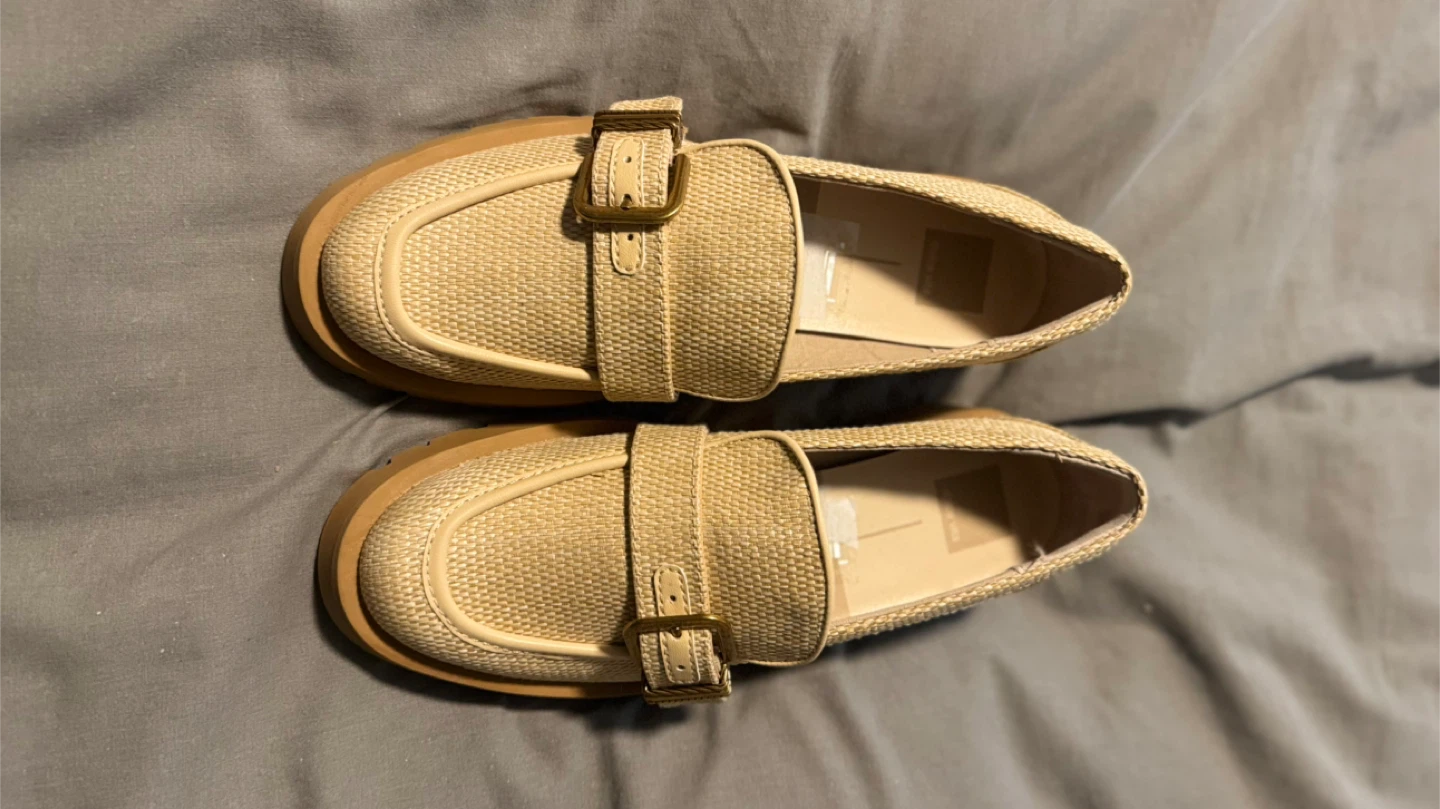 Dolce Vita Beige Loafers size 9.5
