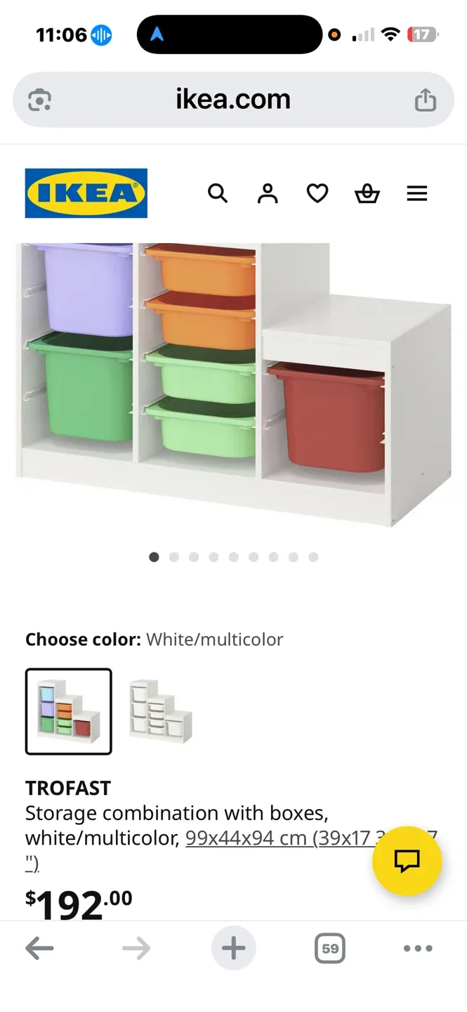 IKEA TROFAST Storage Combination w/ Boxes image indicator(2)