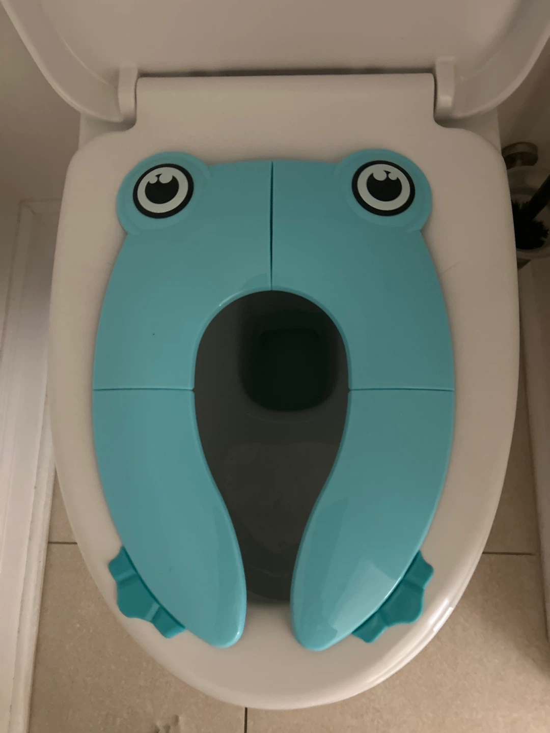 Frog Potty Training Seat - Blue