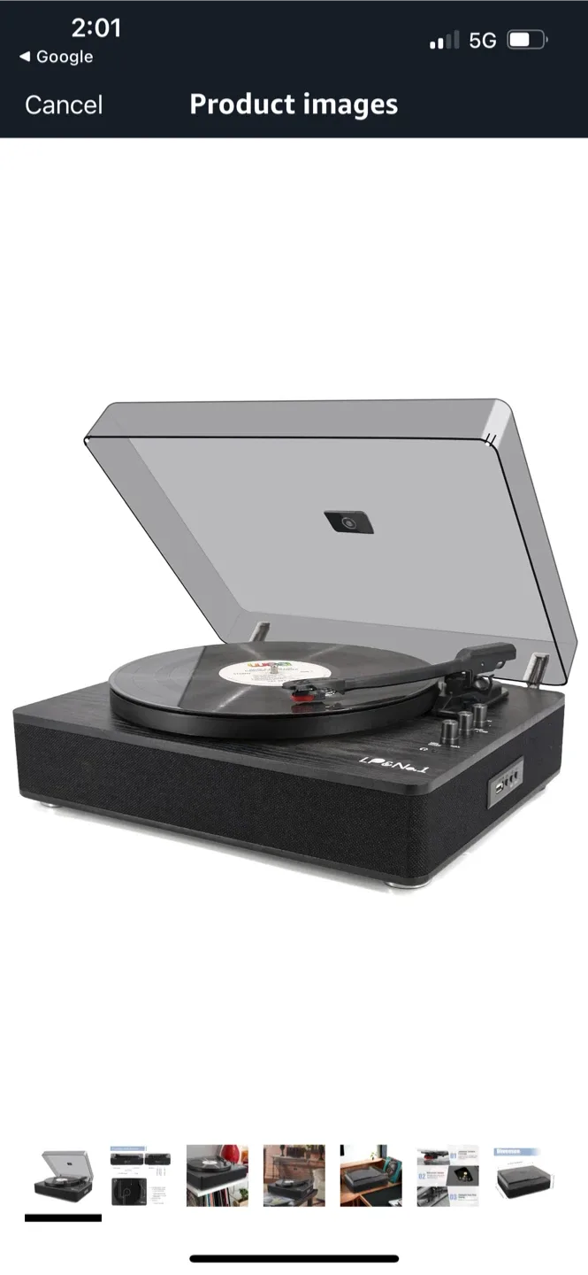 New LP&No.1 Bluetooth Record Player thumbnail