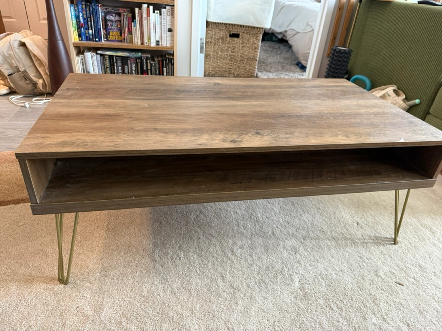 Coffee Table with Drawers - photo 2