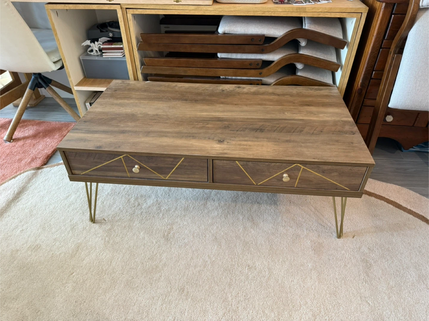 Coffee Table with Drawers