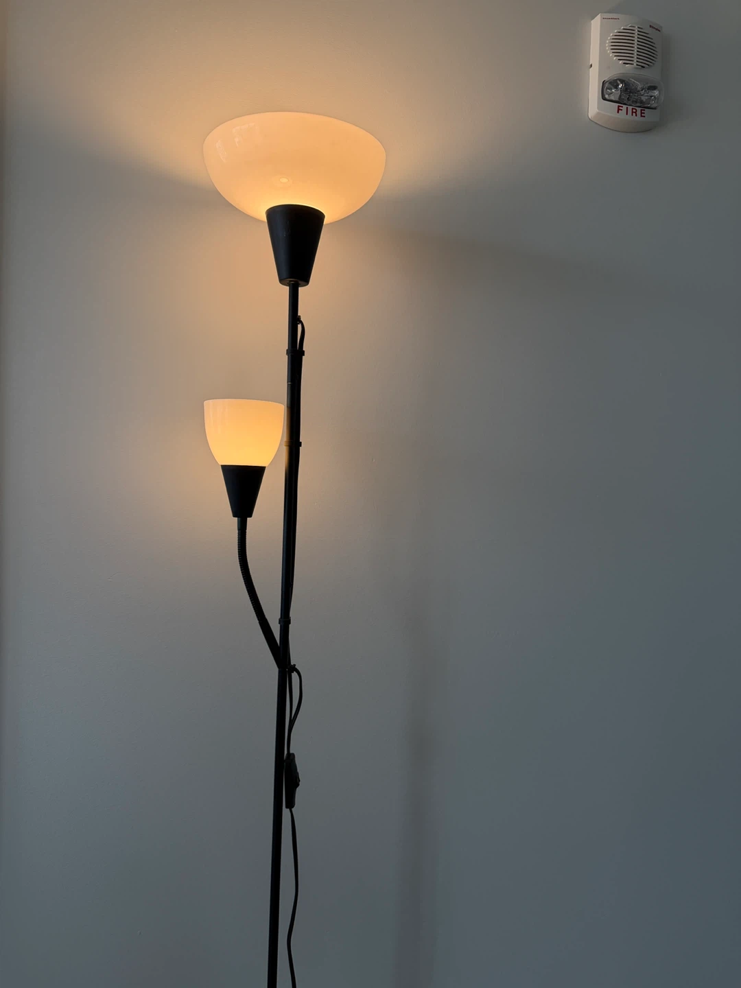 IKEA NOT Floor Uplight/Reading Lamp - Black - photo 4
