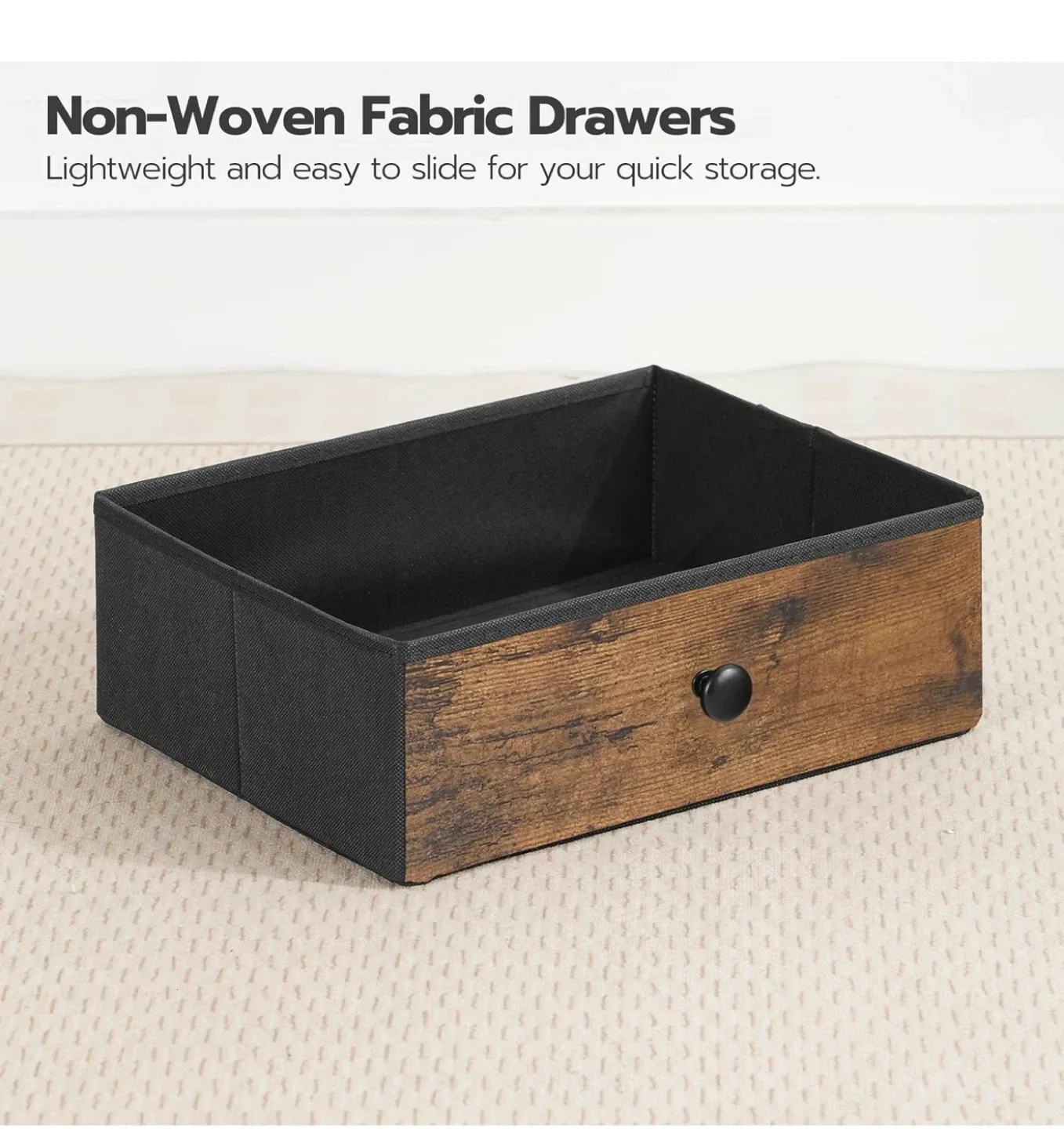 Hoobro set of 2 Nightstand with Charging Station. image indicator(4)