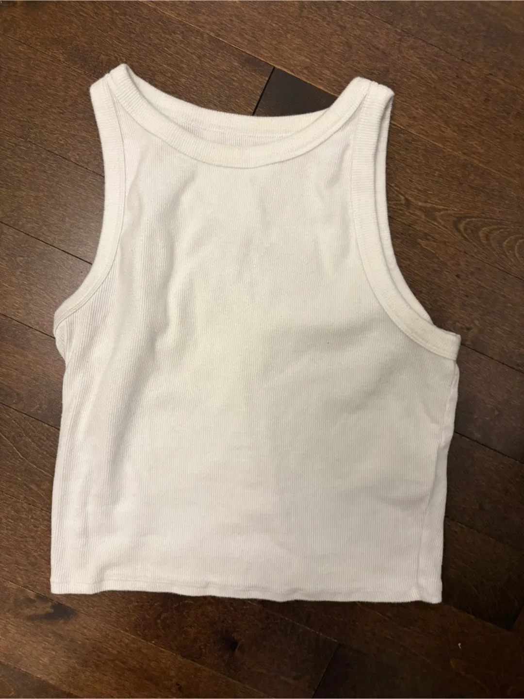 Hollister White Tank Top - Size M thumbnail