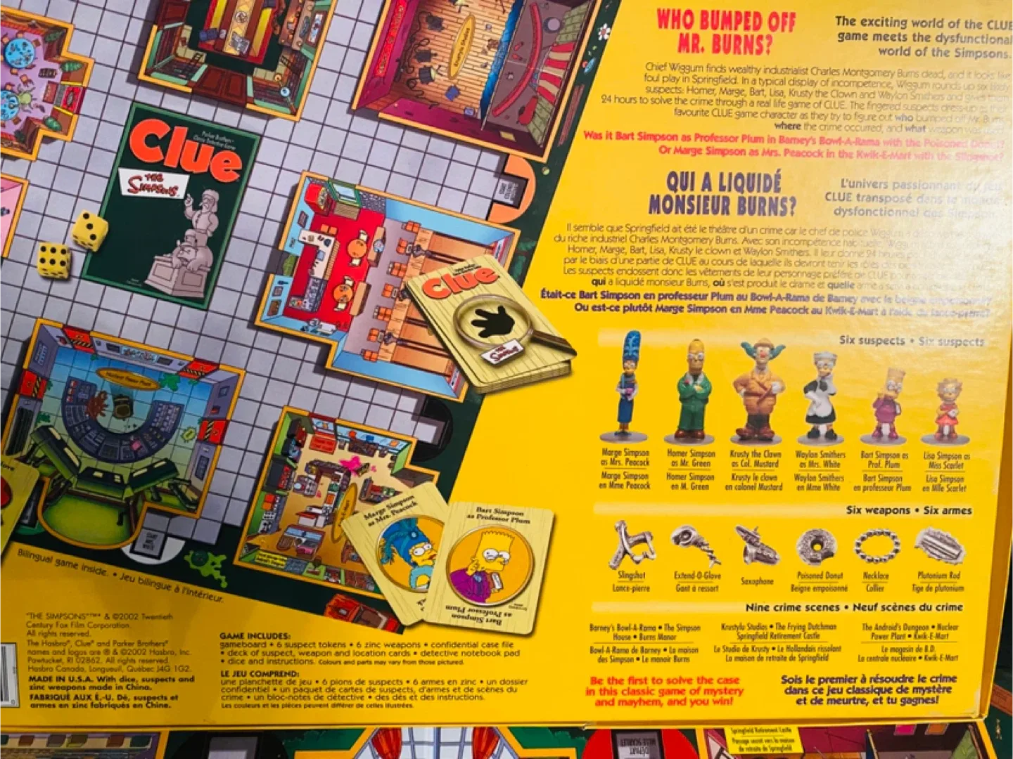 The Simpsons Clue Board Game image indicator(3)