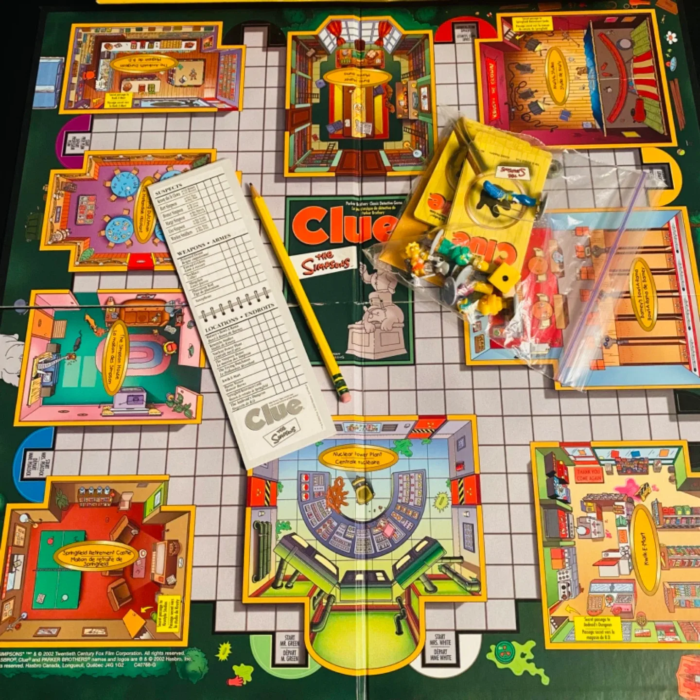 The Simpsons Clue Board Game image indicator(4)
