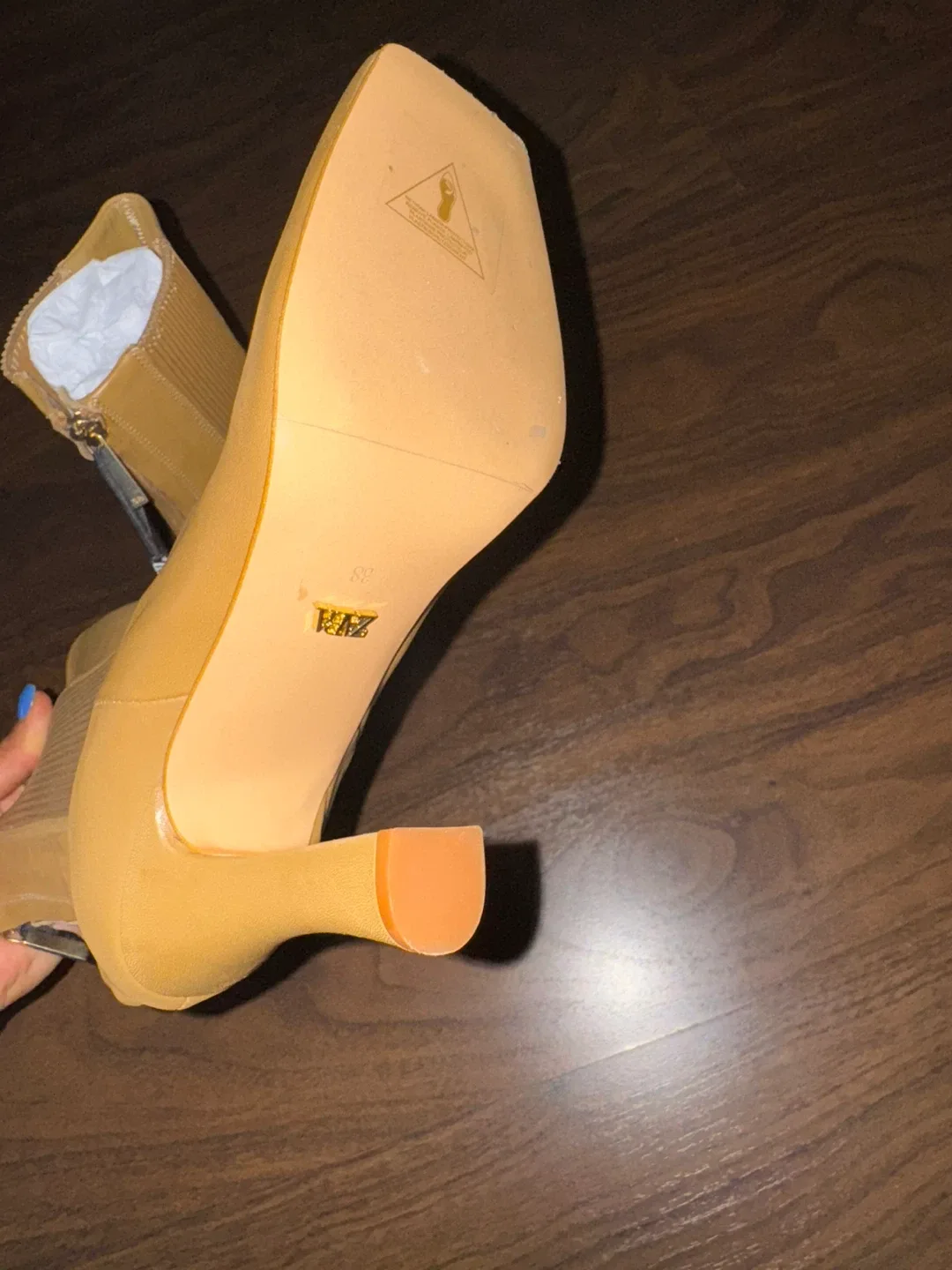 Zara Heeled Ankle Boots - Size 38 image indicator(2)