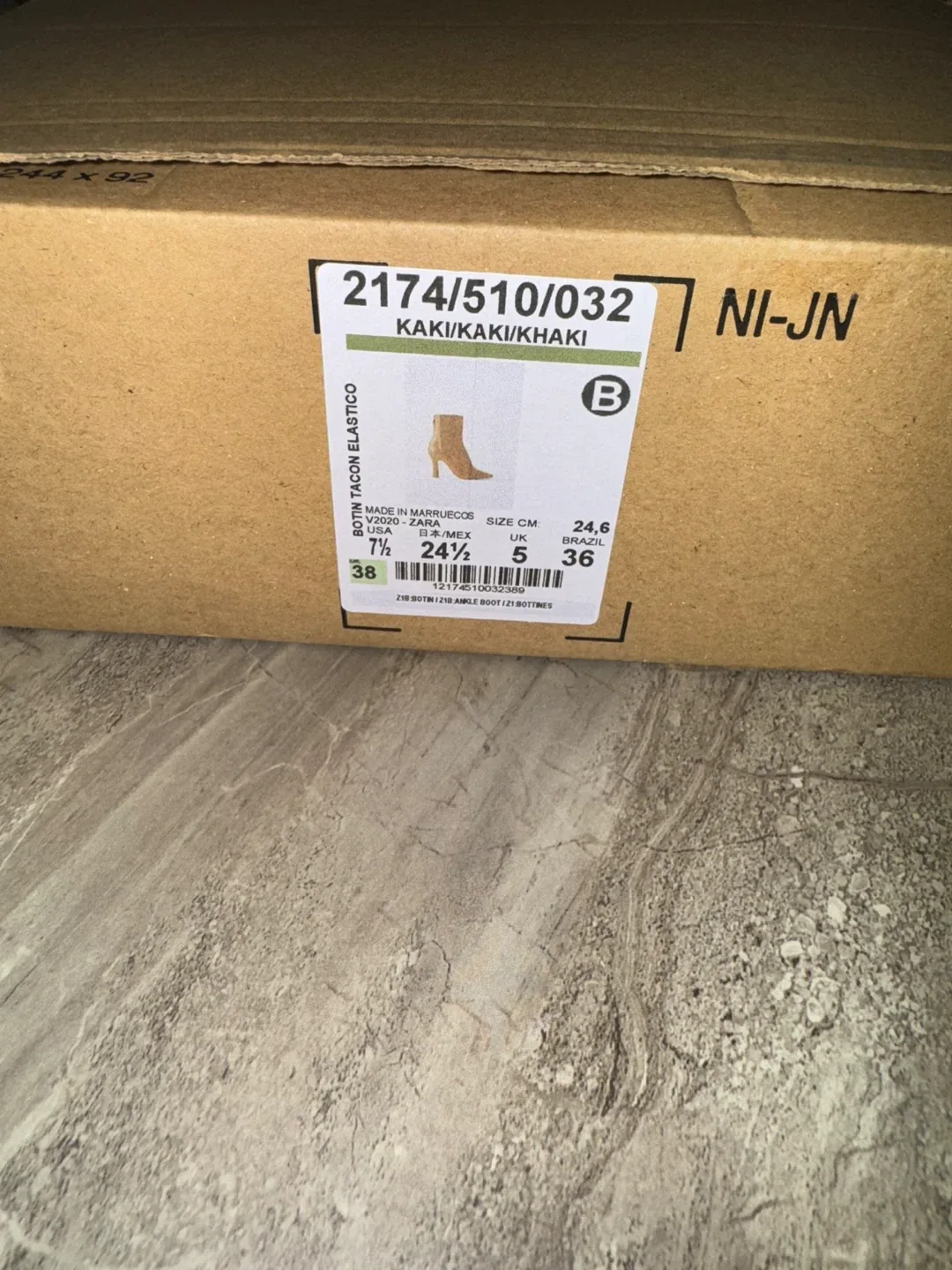 Zara Heeled Ankle Boots - Size 38 image indicator(6)