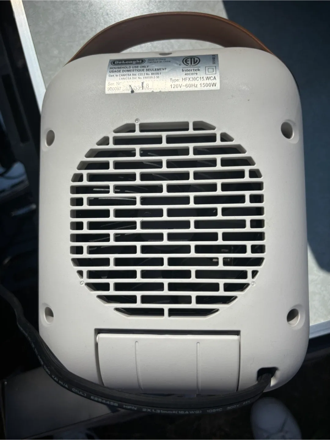 DeLonghi HFX30C15.WCA 1500W Heater x 2 image indicator(2)