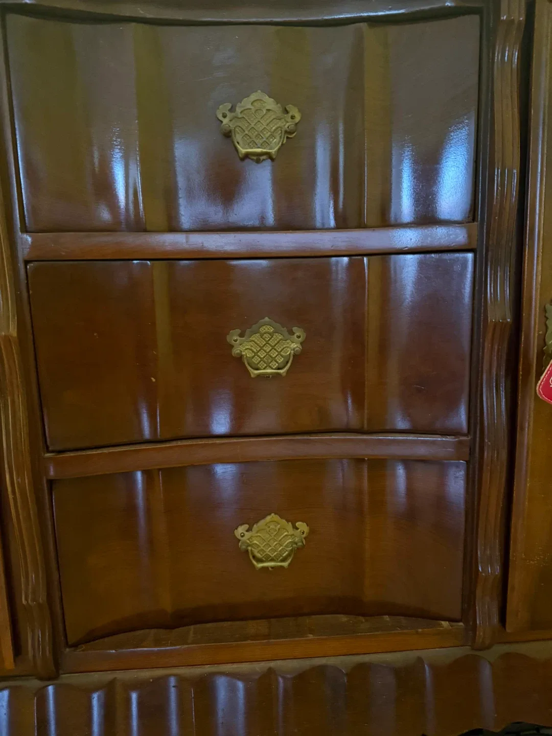 Antique Wooden Sideboard image indicator(3)