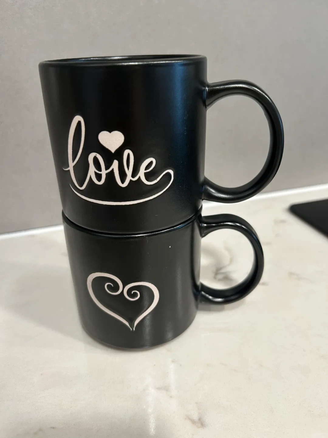 Black Coffee Mugs - Set of 8 image indicator(3)