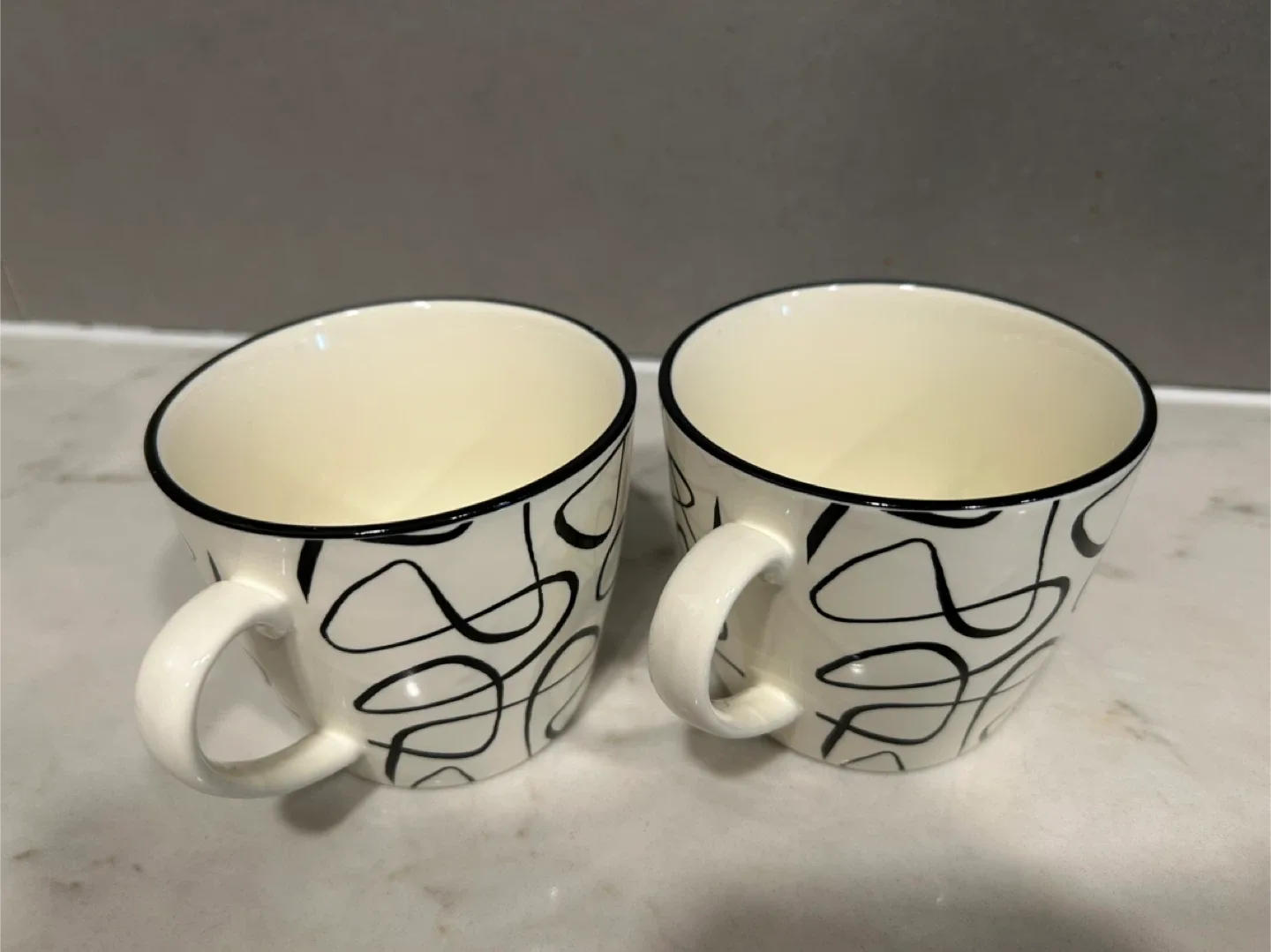 Black Coffee Mugs - Set of 8 image indicator(7)