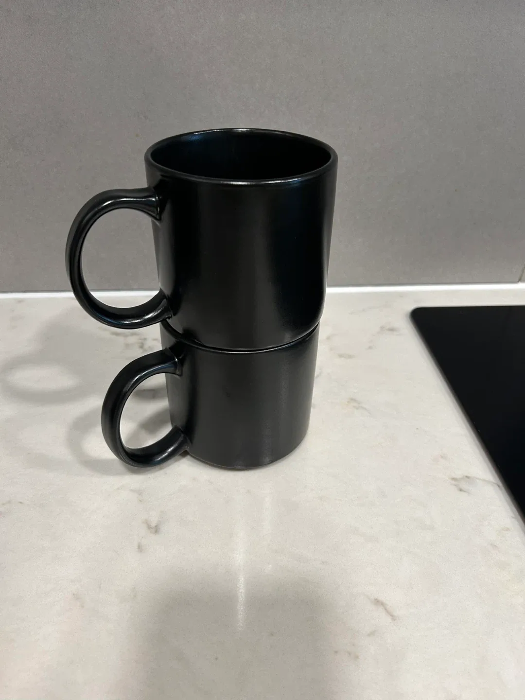 Black Coffee Mugs - Set of 8 image indicator(8)