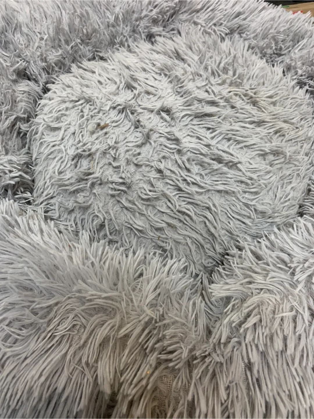 Grey Plush Donut Pet Bed image indicator(3)