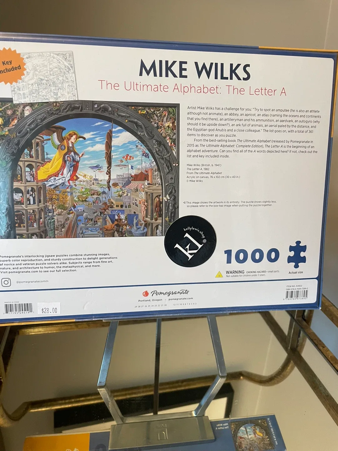 Pomegranate Mike Wilks 'The Letter A  Puzzle NEW image indicator(2)