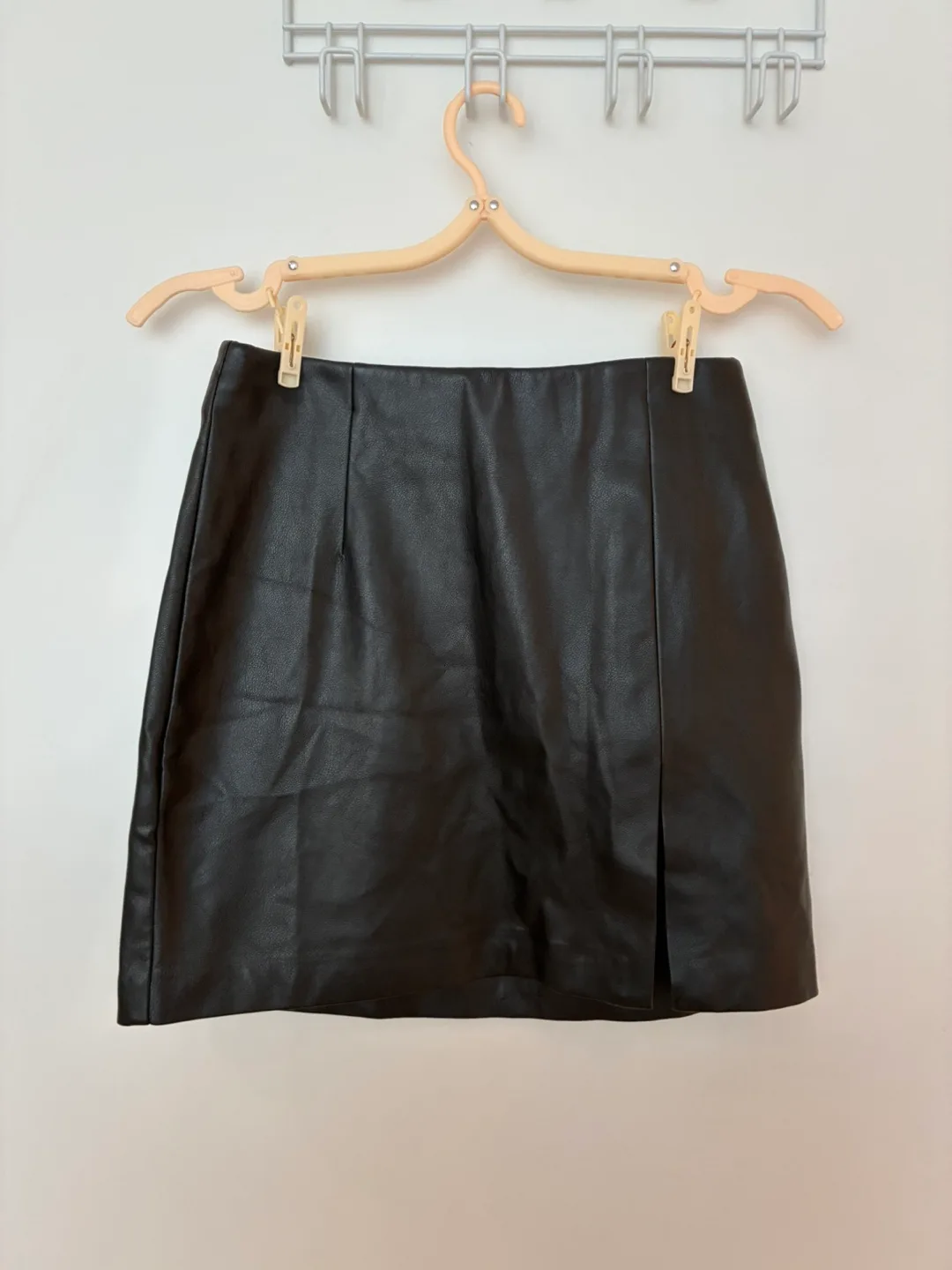 Faux-leather skirt, size xs thumbnail
