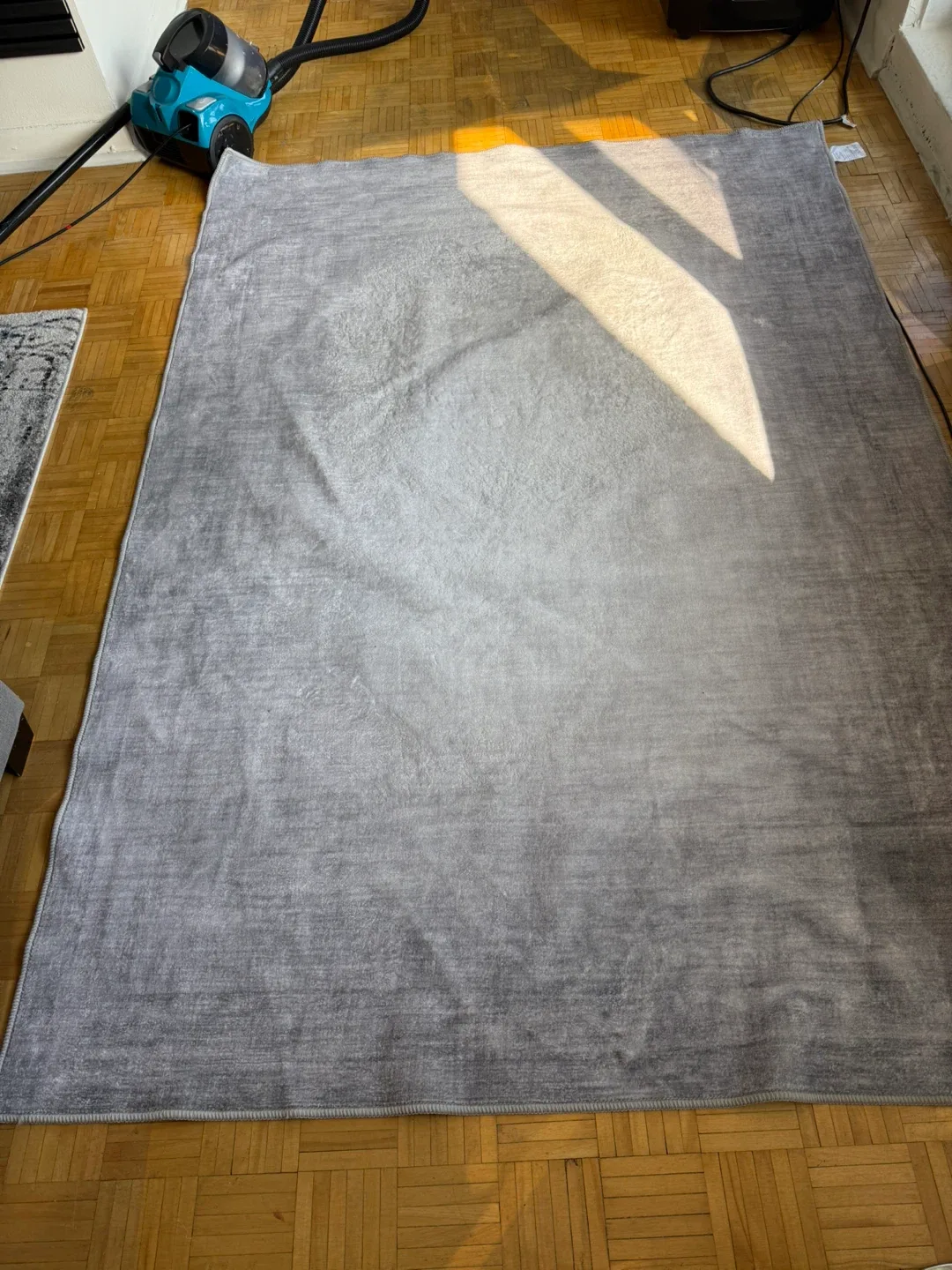 Grey Area Rug 5x7 thumbnail