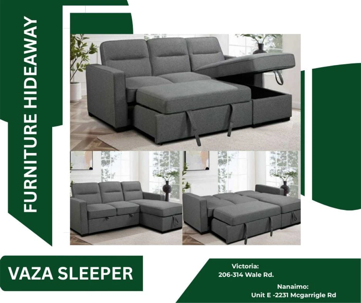 🤩🥳Fully reclining sleeper with storage- ON SALE!!!🥳🤩