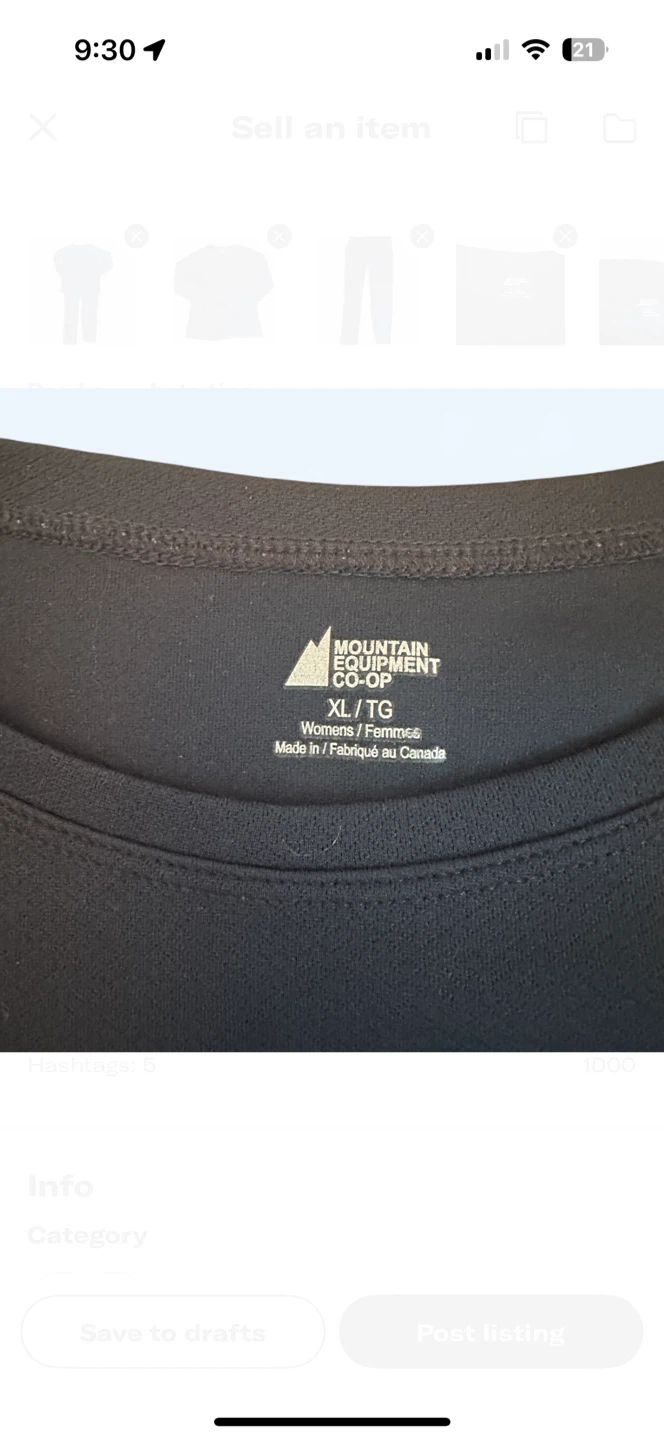 Mountain Equipment Co-op Women's Long Sleeve Top XL - photo 2