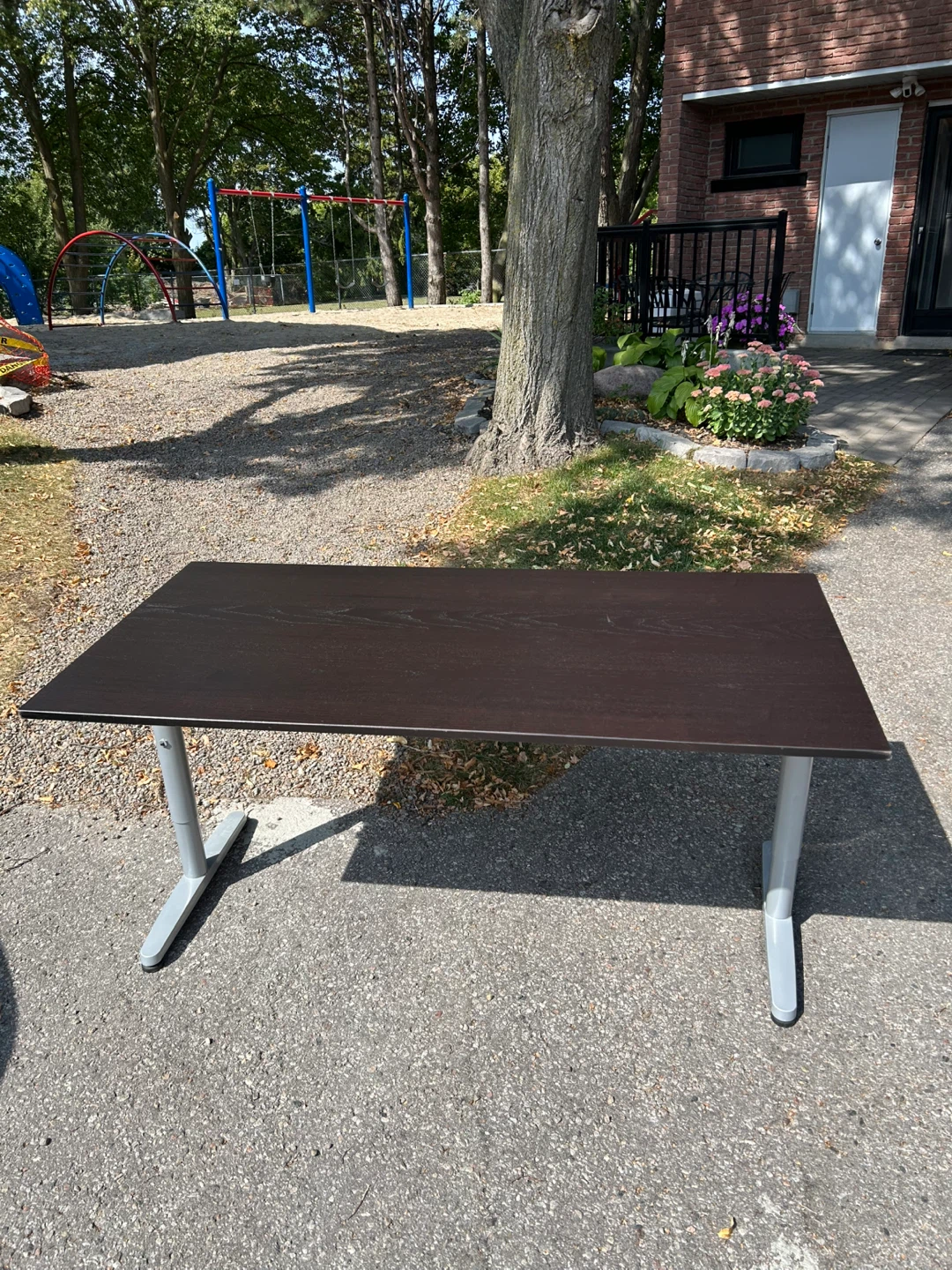 Brown Desk - 63x32 inches - photo 3
