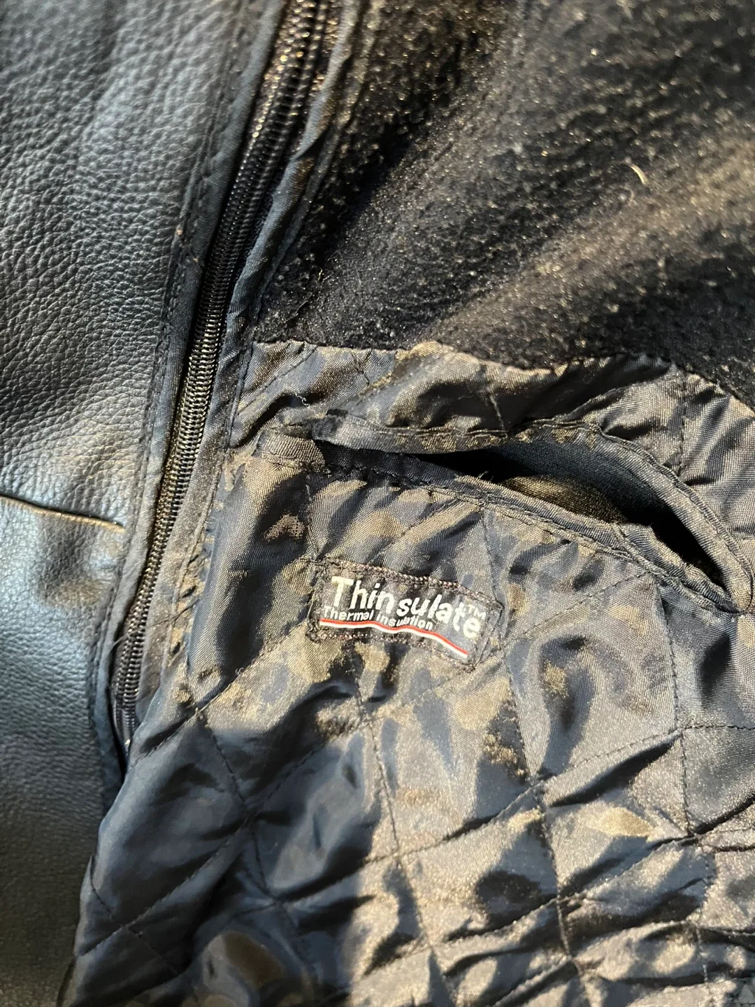 Profilo Classics Black Leather Jacket image indicator(6)