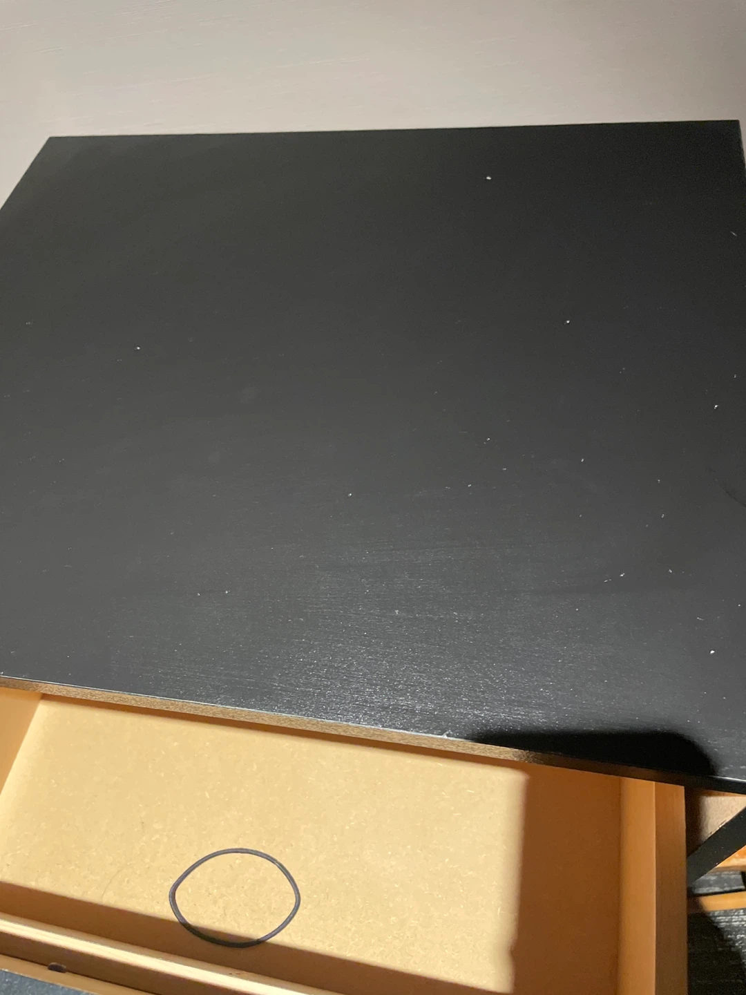 Black 2 Drawer Dresser - photo 4