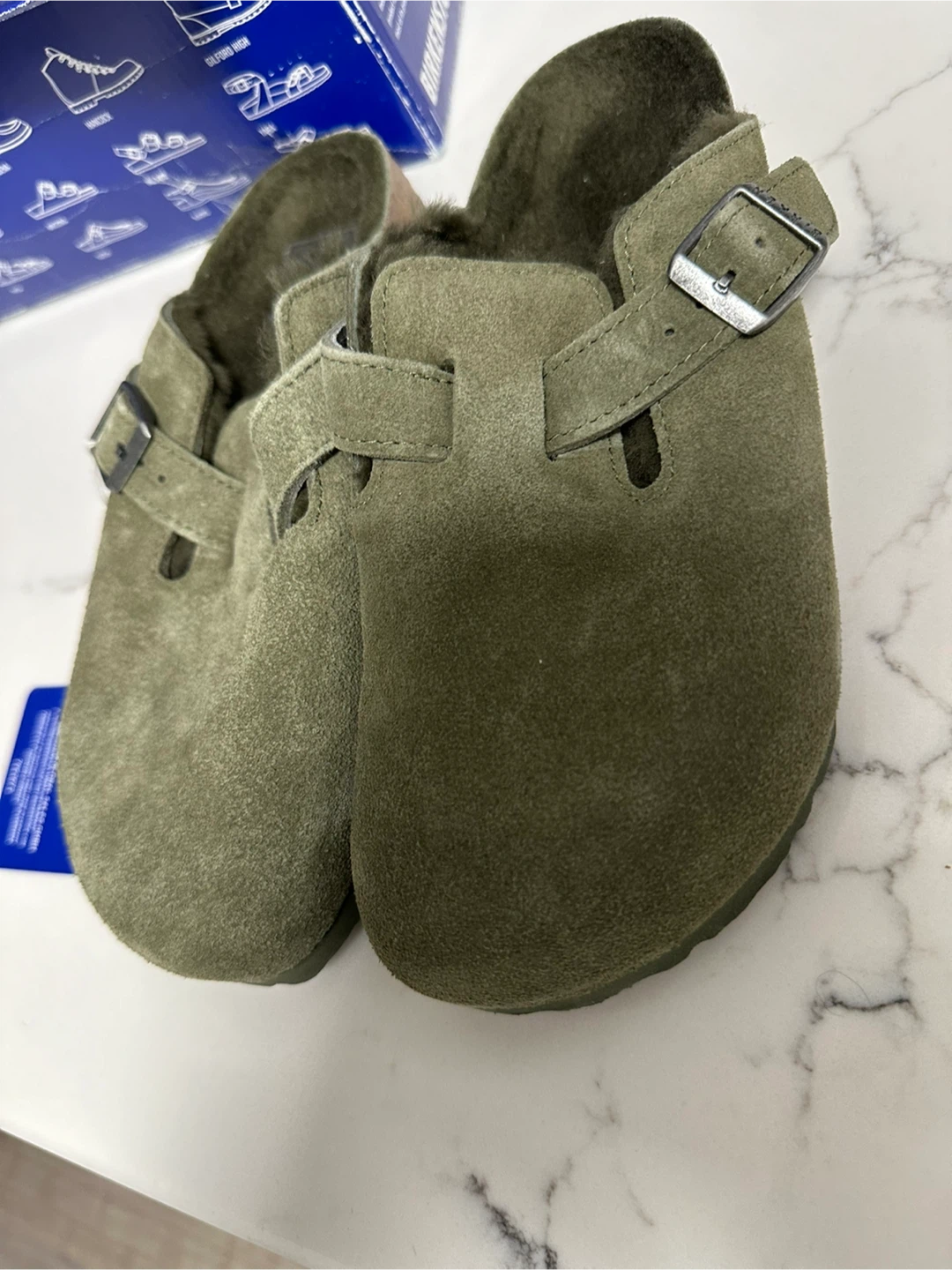 Birkenstock Boston Shearling Suede Clogs EU 36/US 5 - photo 3