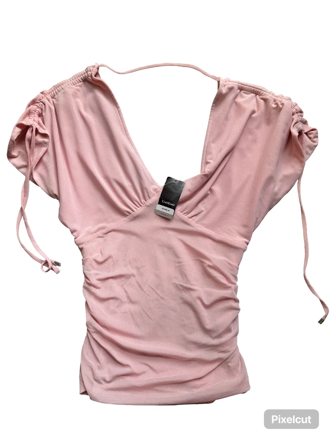 NWT Bebe Pink Top - Size XS thumbnail