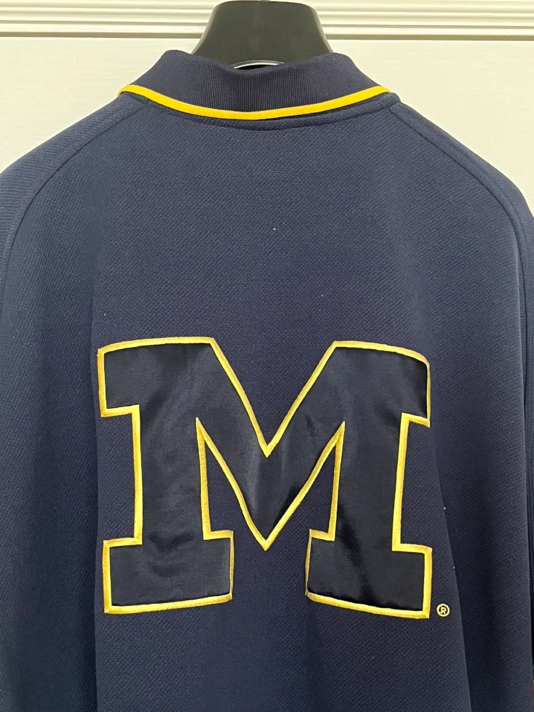 Vintage Michigan Wolverines Warm Up Jersey Men’s Size XL image indicator(6)