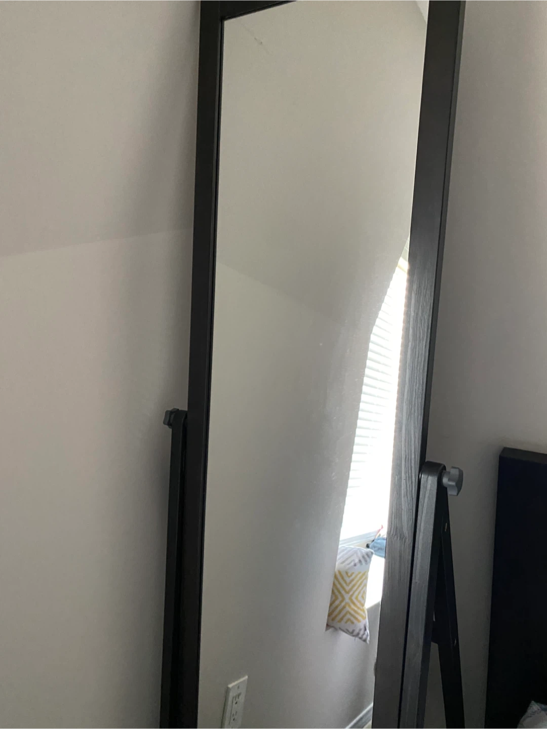 Mirror with stand & shelf - photo 2