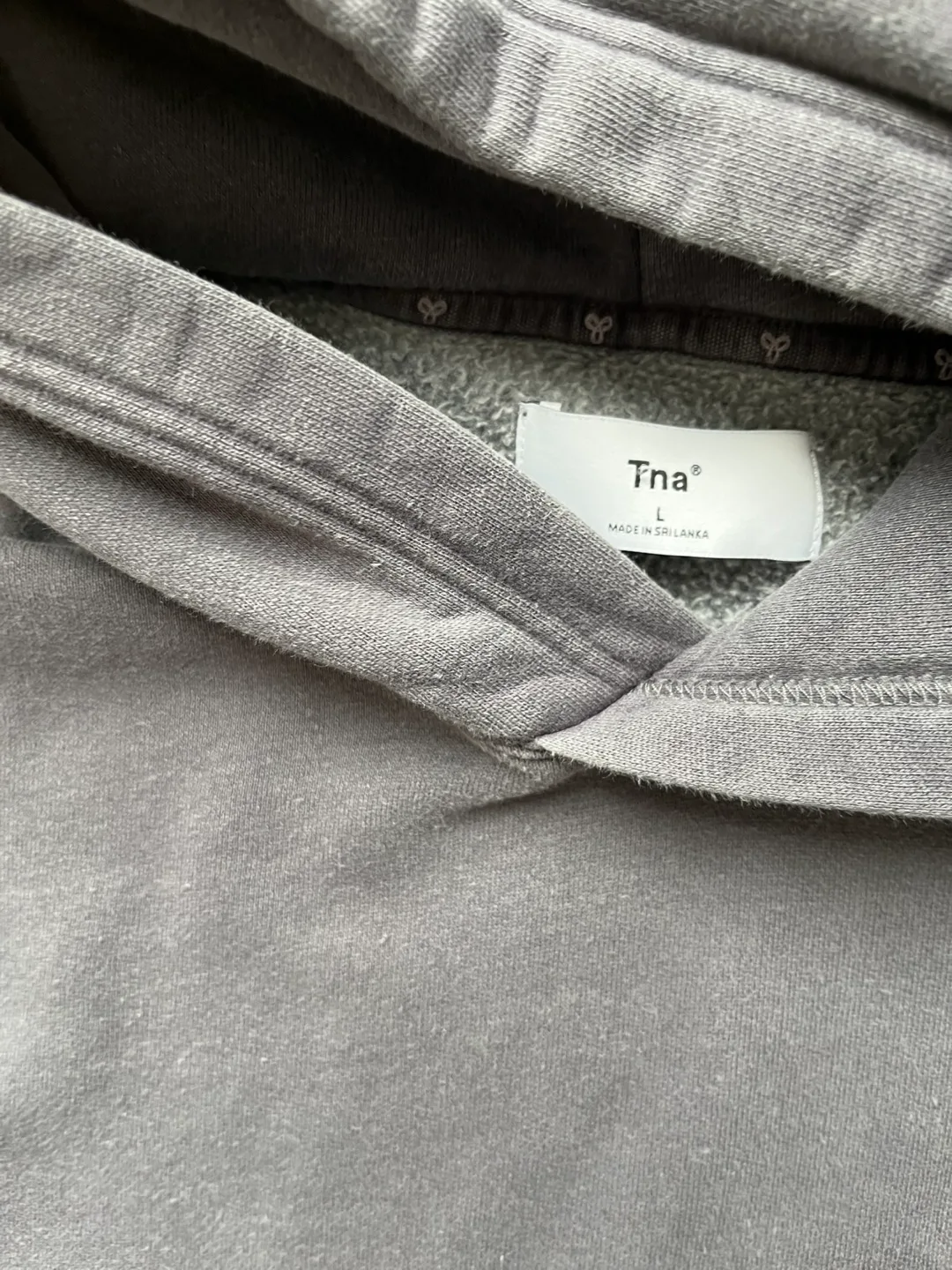 TNA Grey Hoodie - Size L image indicator(2)