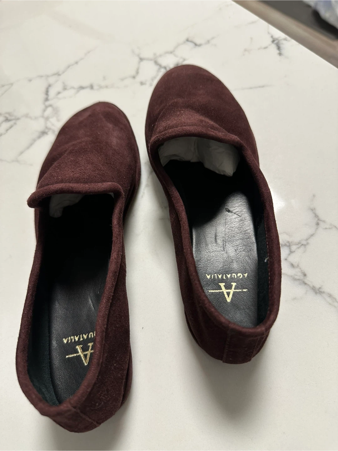 Aquatalia Suede Loafers Size 5.5 - photo 4